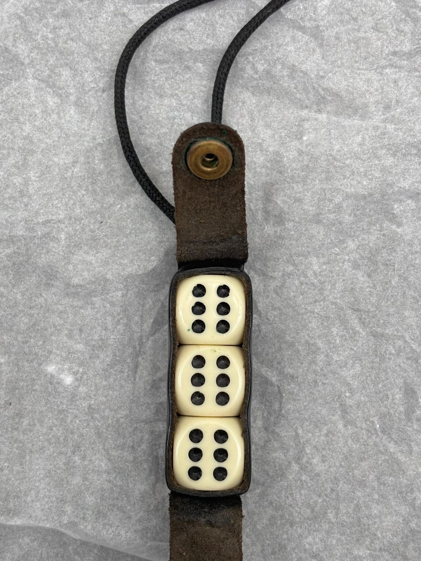 Maison Martin Margiela AW2007 Dice Necklace — back
