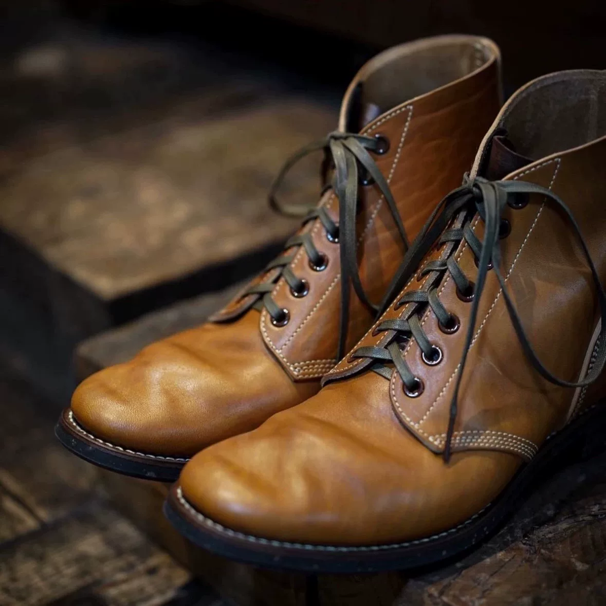 Skoob x Lua 20th Anniversary M-43 Boots — back