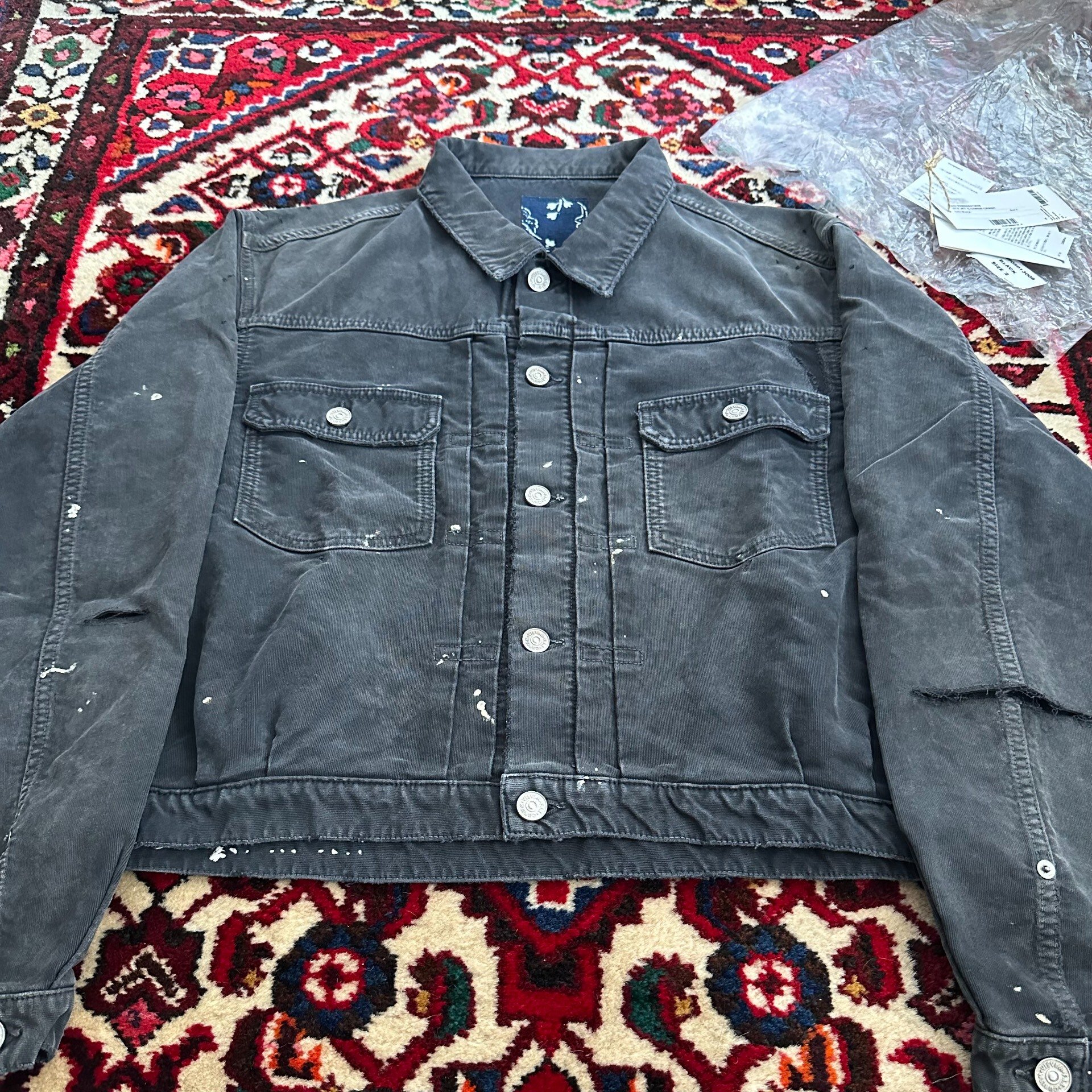 VISVIM 26 ICT 101X G.CORDS CRASH JKT — back