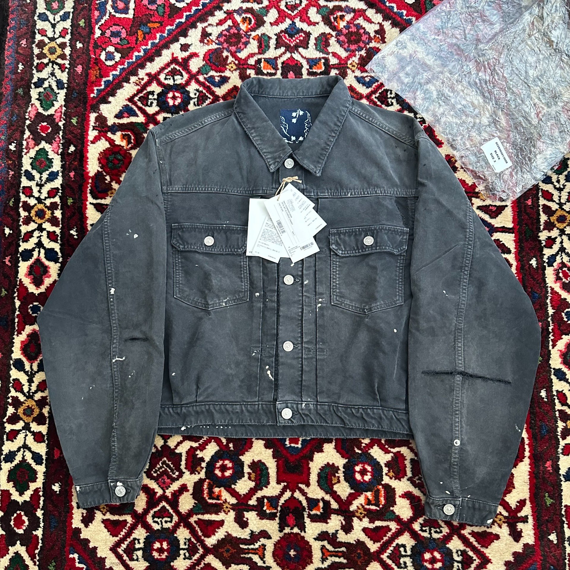VISVIM 26 ICT 101X G.CORDS CRASH JKT — front