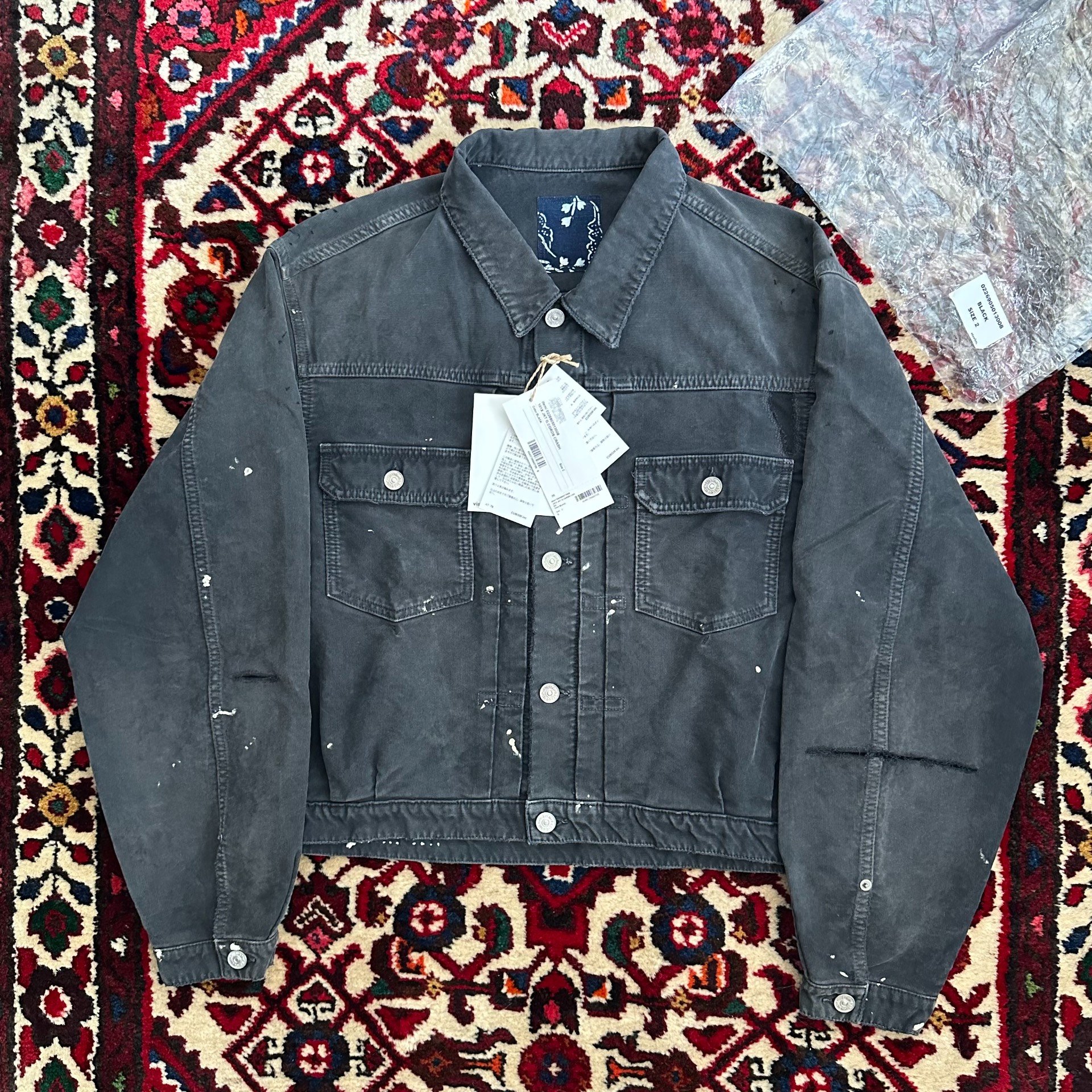VISVIM 26 ICT 101X G.CORDS CRASH JKT