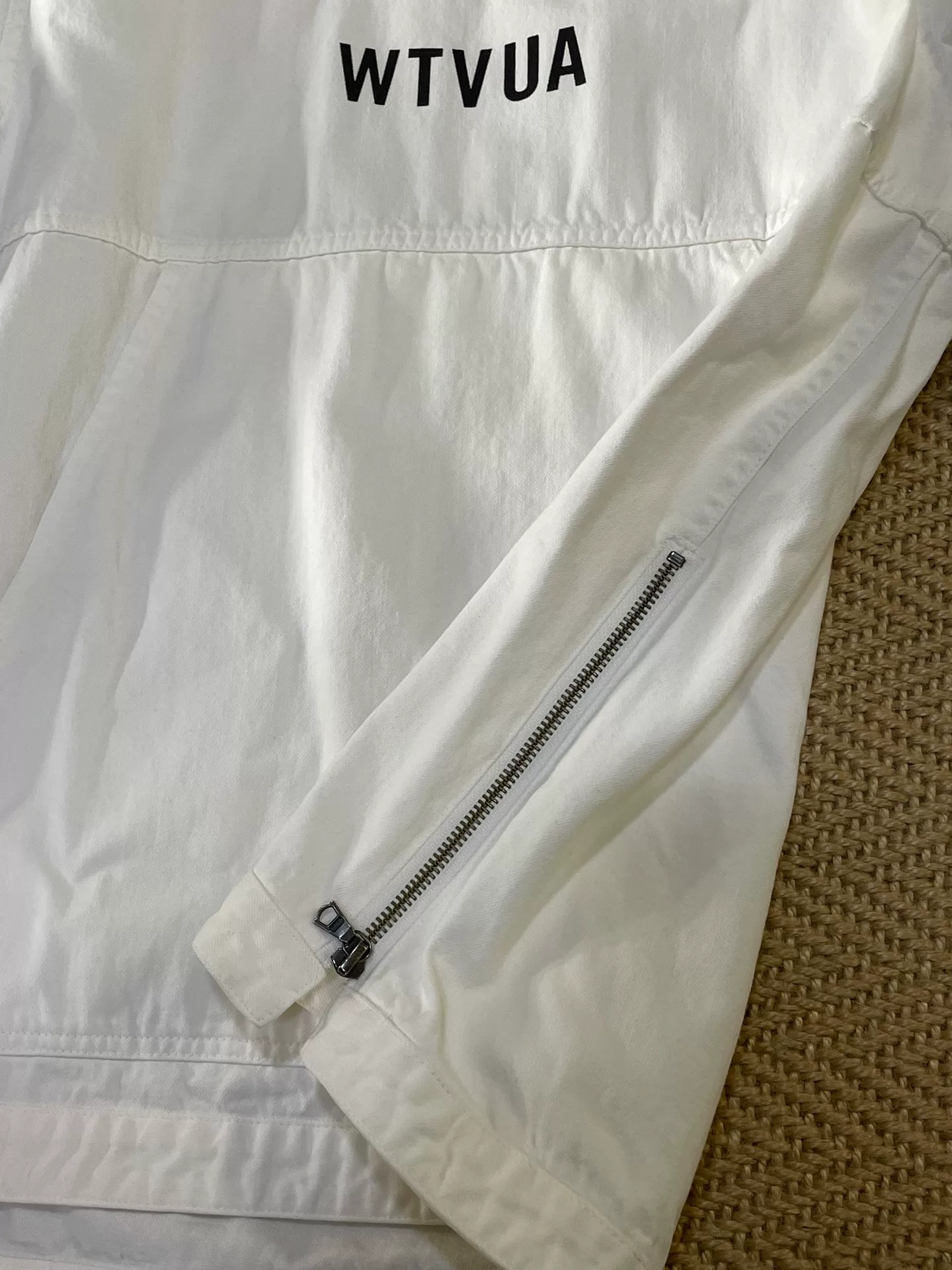 WTAPS SBS Denim Hooded Jacket — detail
