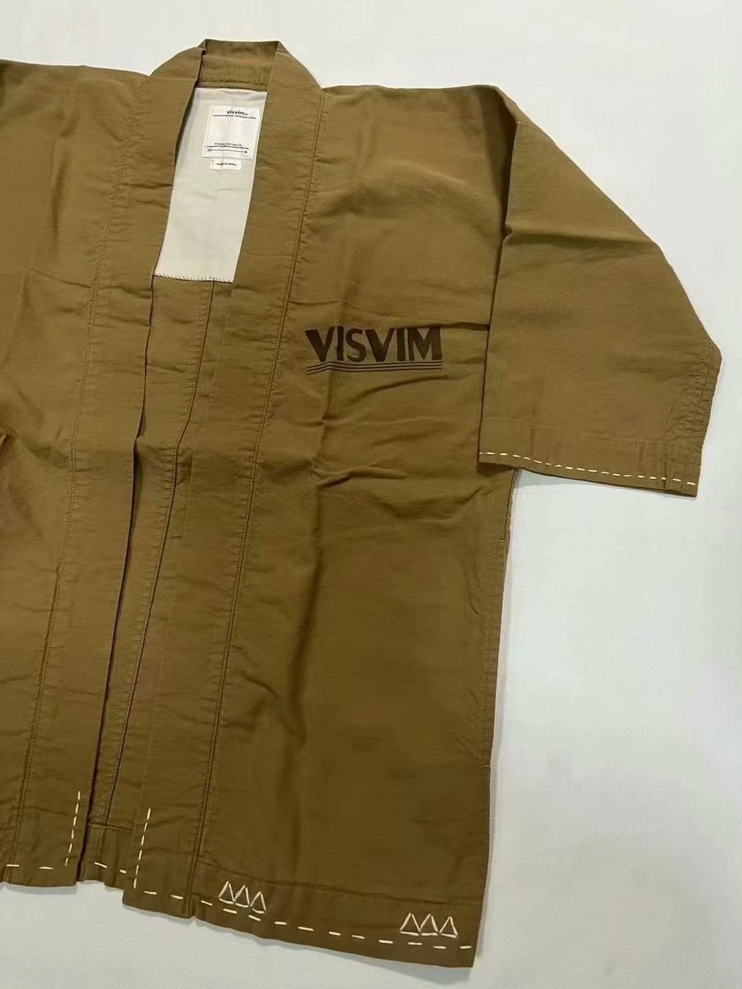 visvim 20SS Sanjuro Kimono — detail