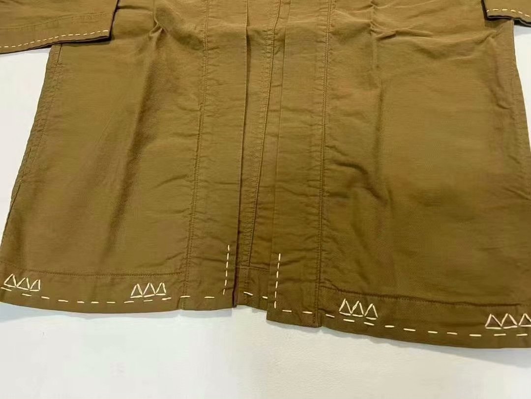 visvim 20SS Sanjuro Kimono — front