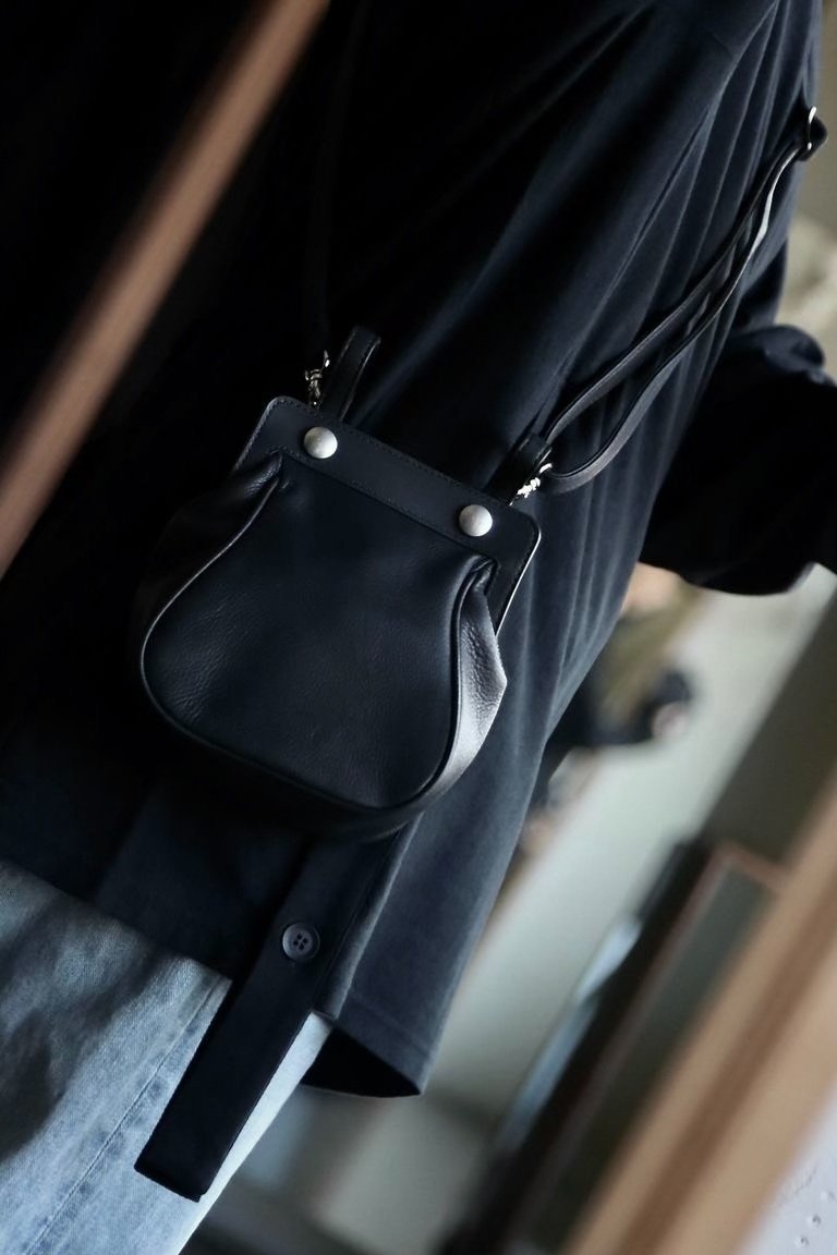 Yohji Yamamoto 24SS Limited Leather Crossbody — back