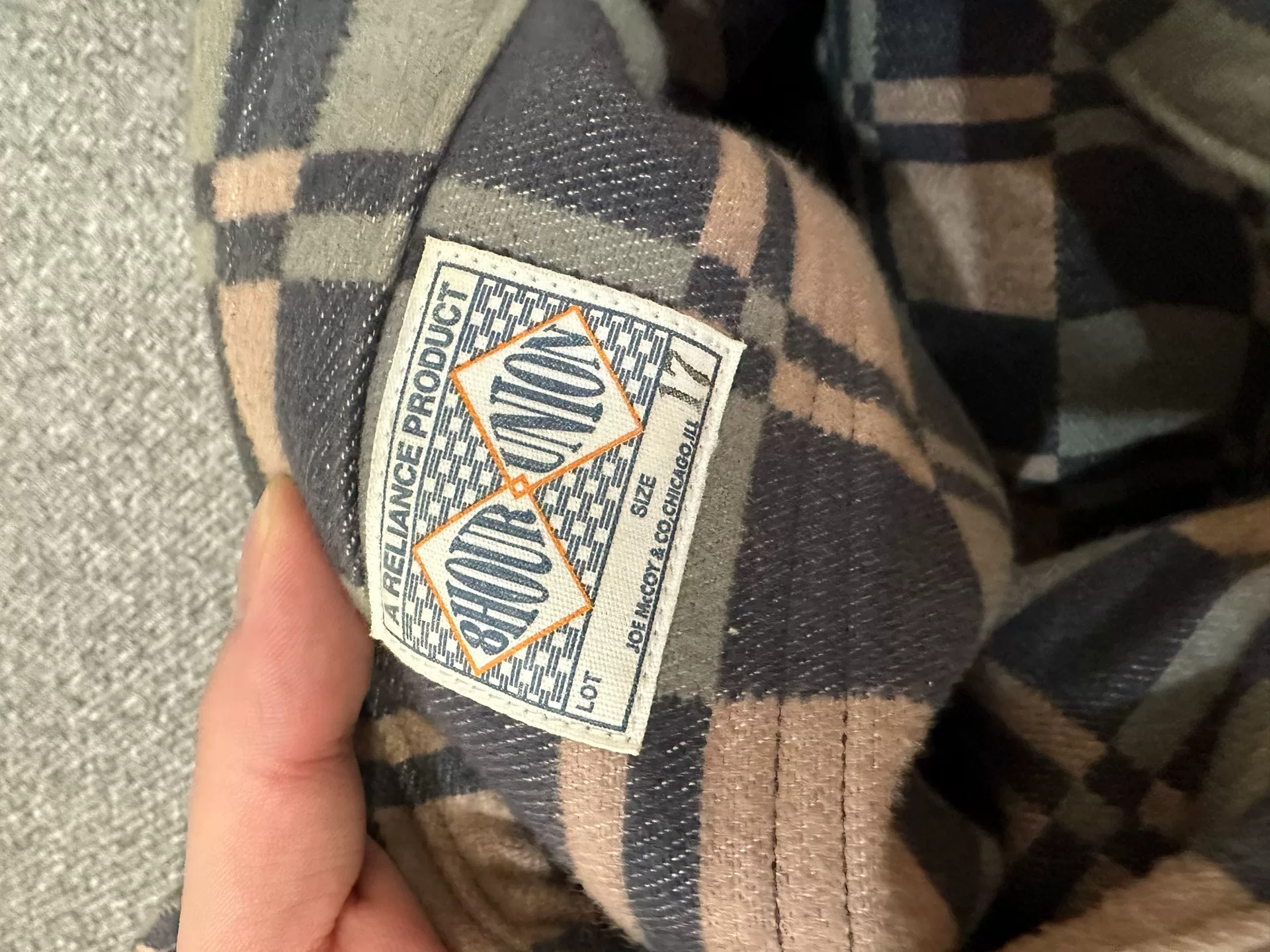 The Real McCoys Big Game Shirt — back