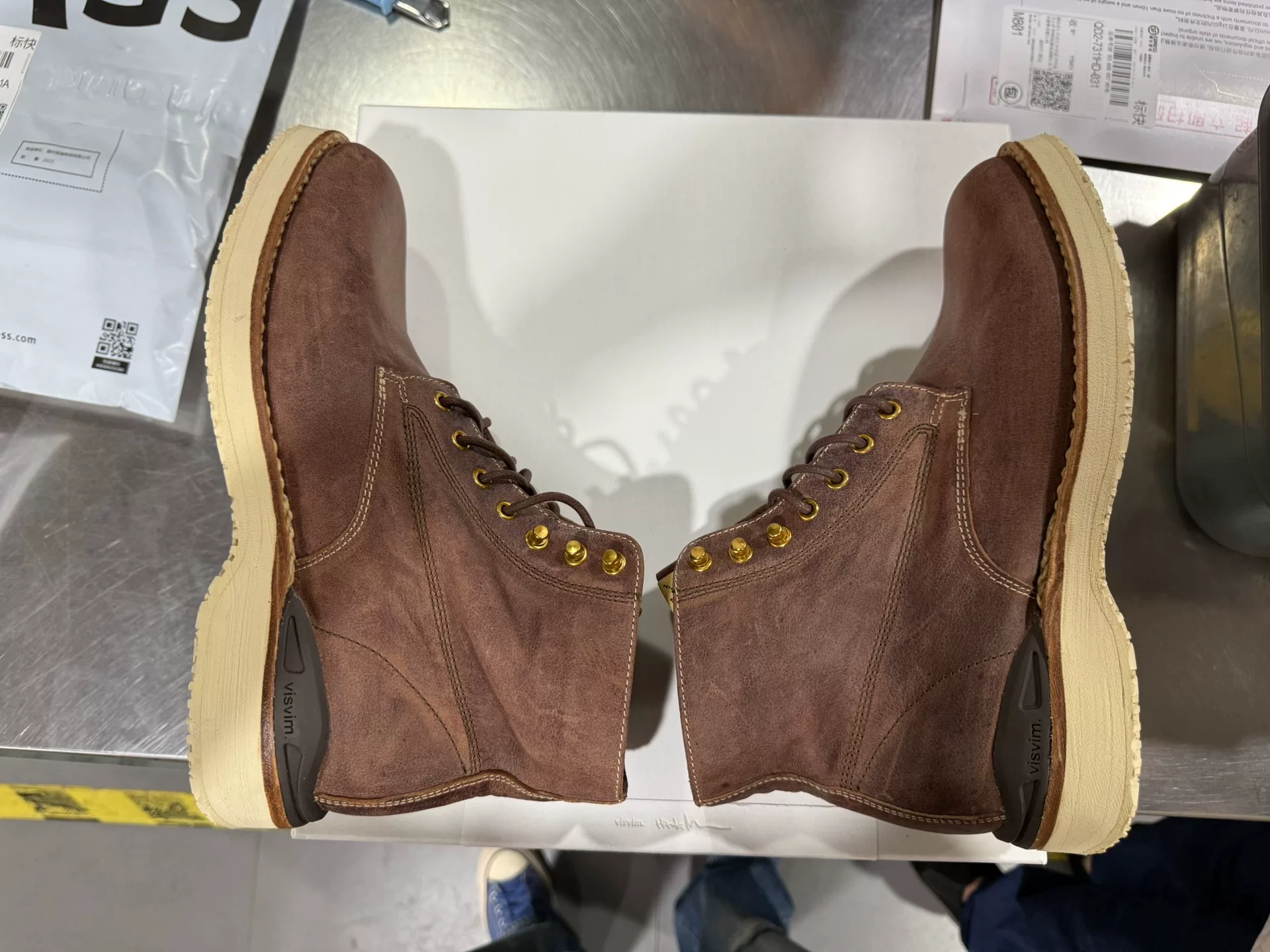 VISVIM 22AW VIRGIL BOOTS-FOLK — detail