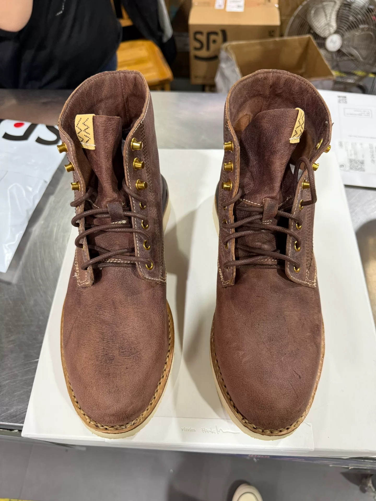 VISVIM 22AW VIRGIL BOOTS-FOLK — label