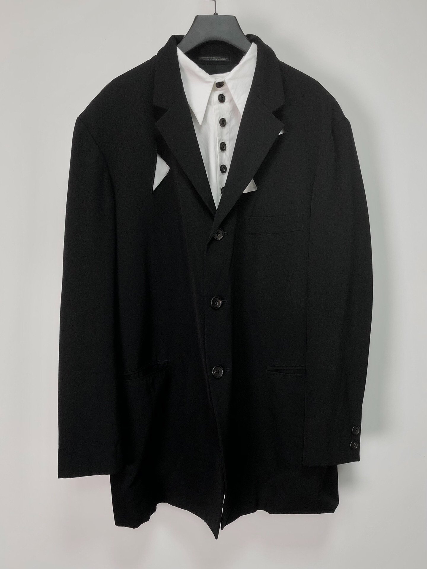 Yohji Yamamoto 92SS Laser Cut Coat