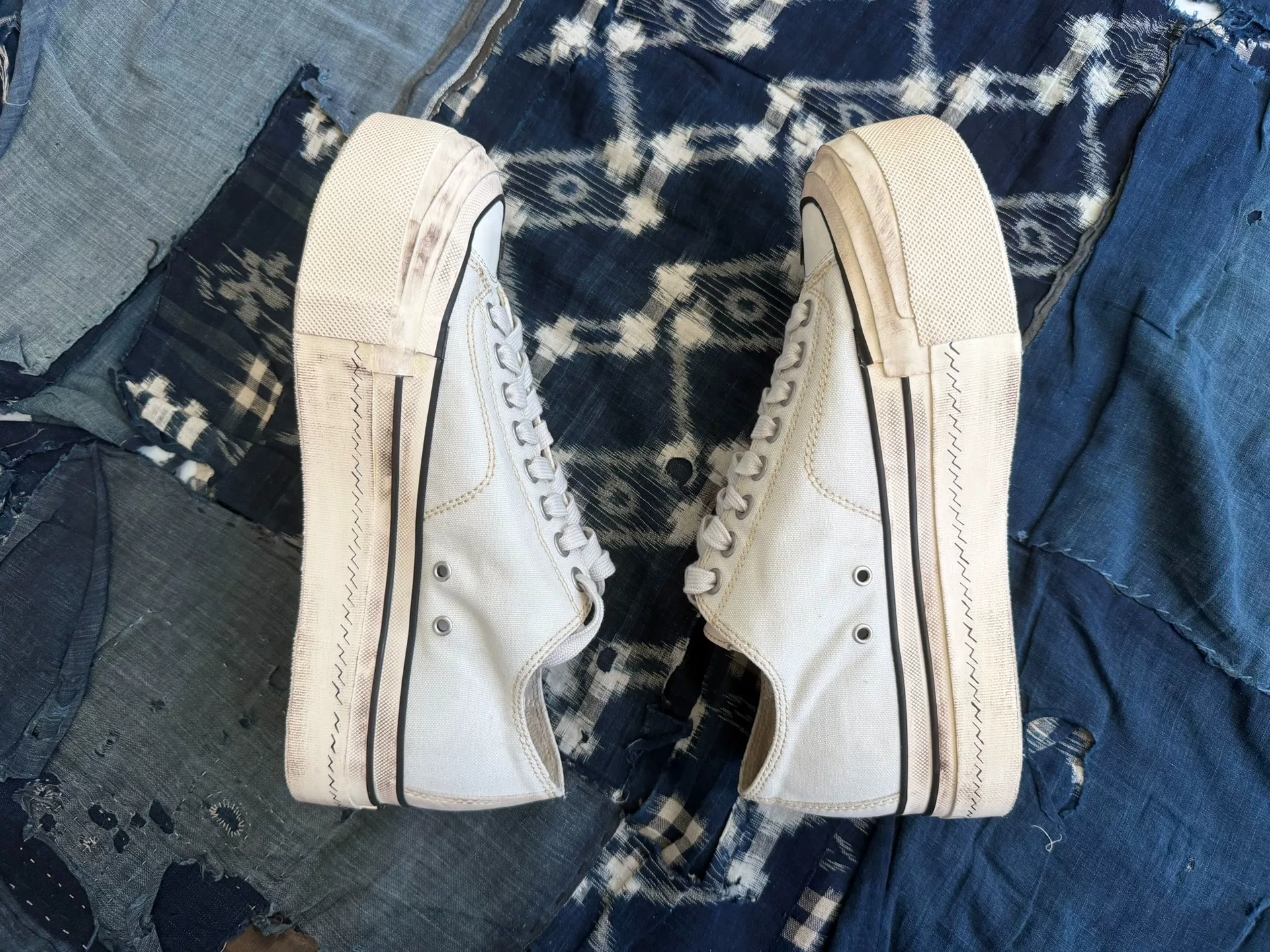 VISVIM 22AW SKAGWAY LO G.PATTE Sneakers — detail
