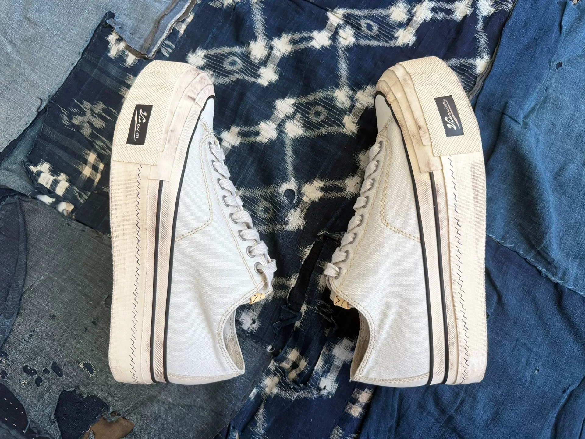 VISVIM 22AW SKAGWAY LO G.PATTE Sneakers — front