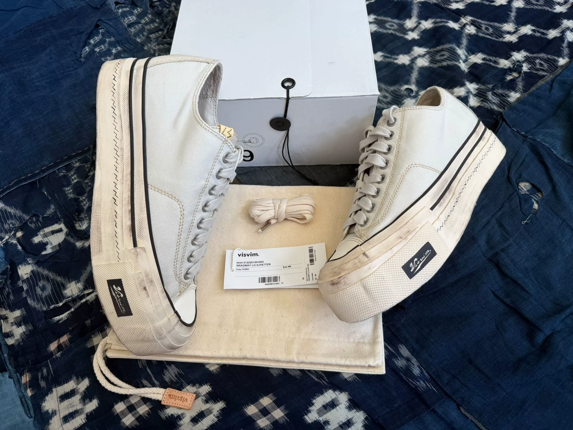 VISVIM 22AW SKAGWAY LO G.PATTE Sneakers