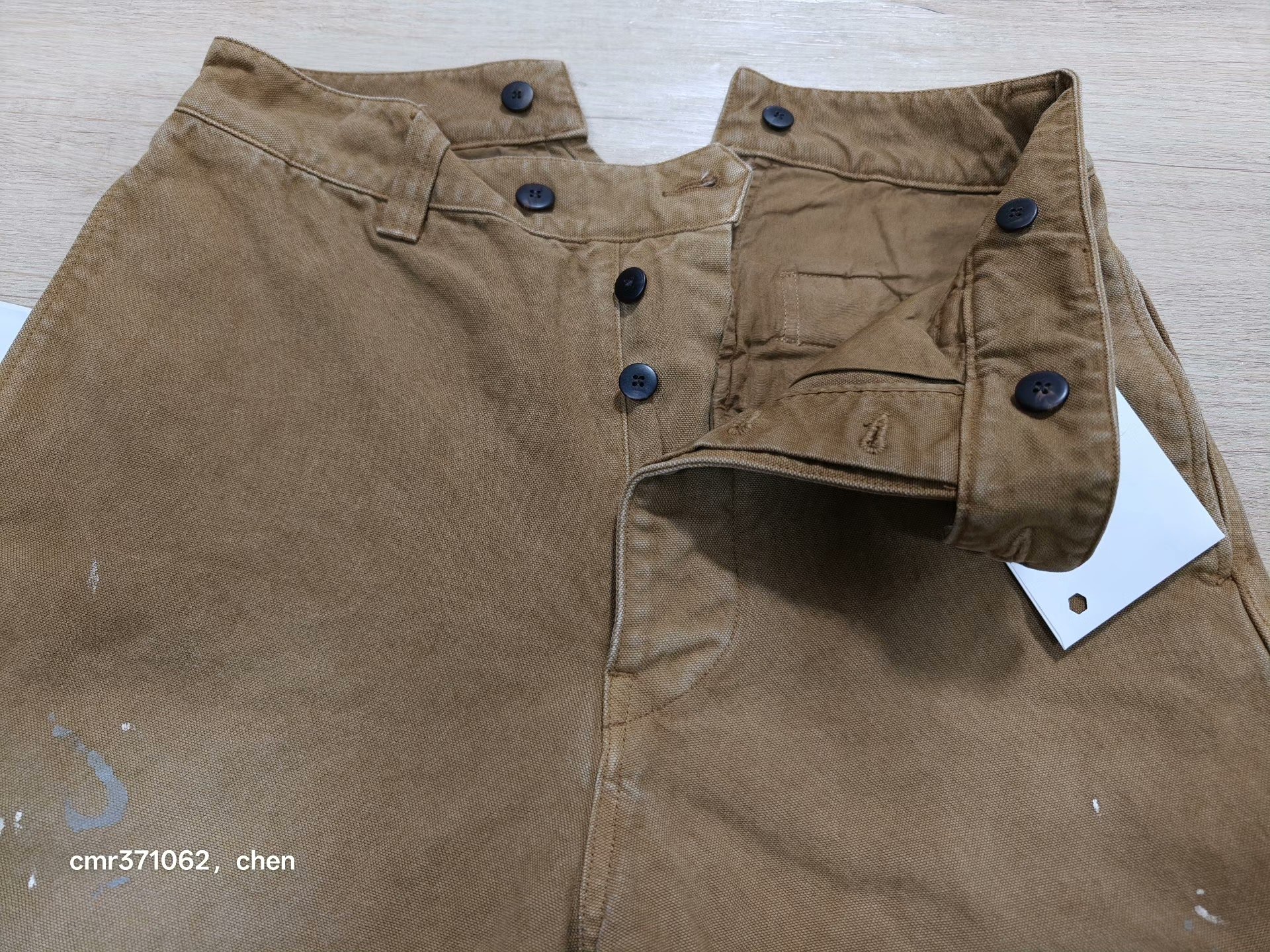 VISVIM 26SS TILLER PANTS DMGD — detail