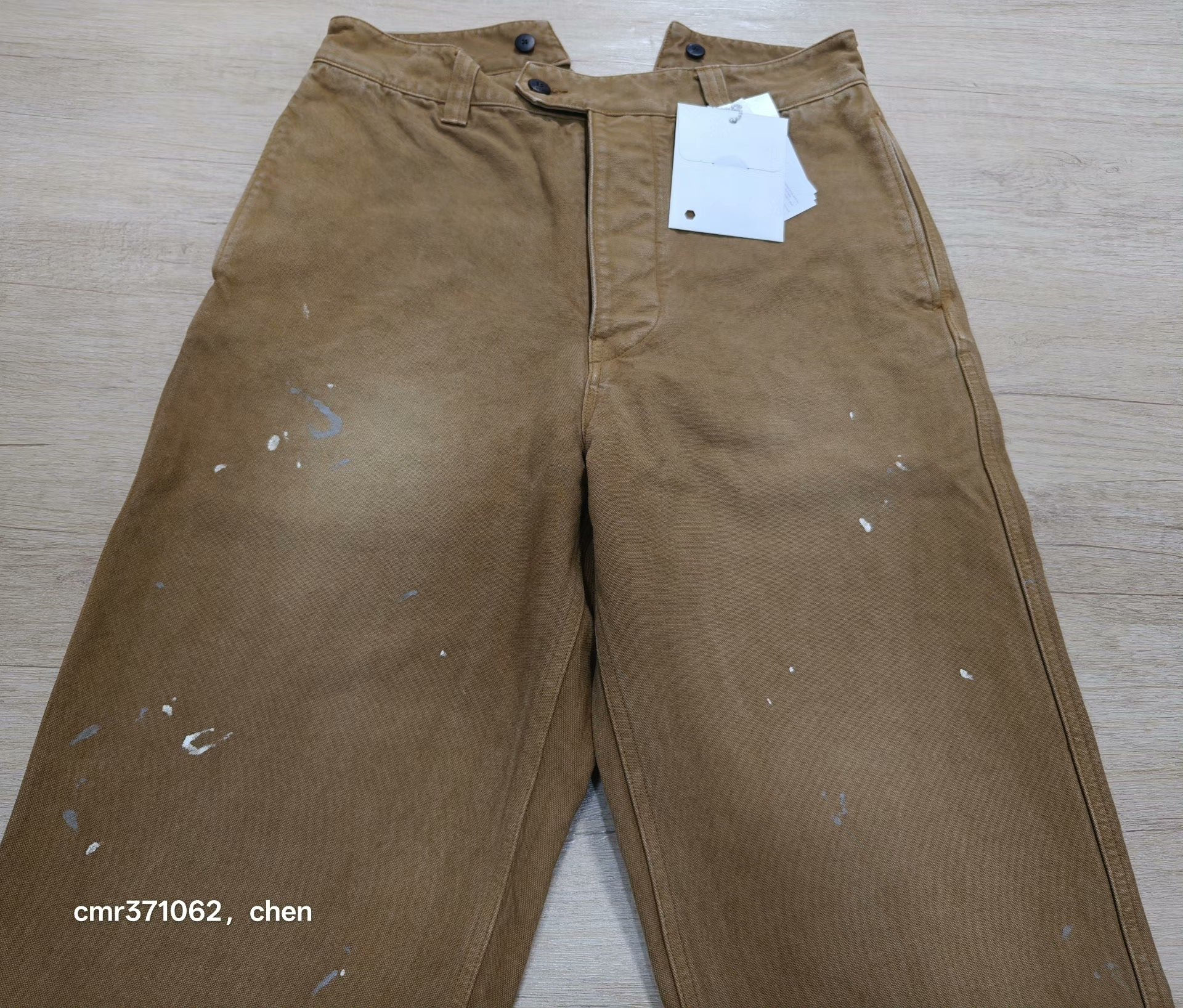 VISVIM 26SS TILLER PANTS DMGD — front