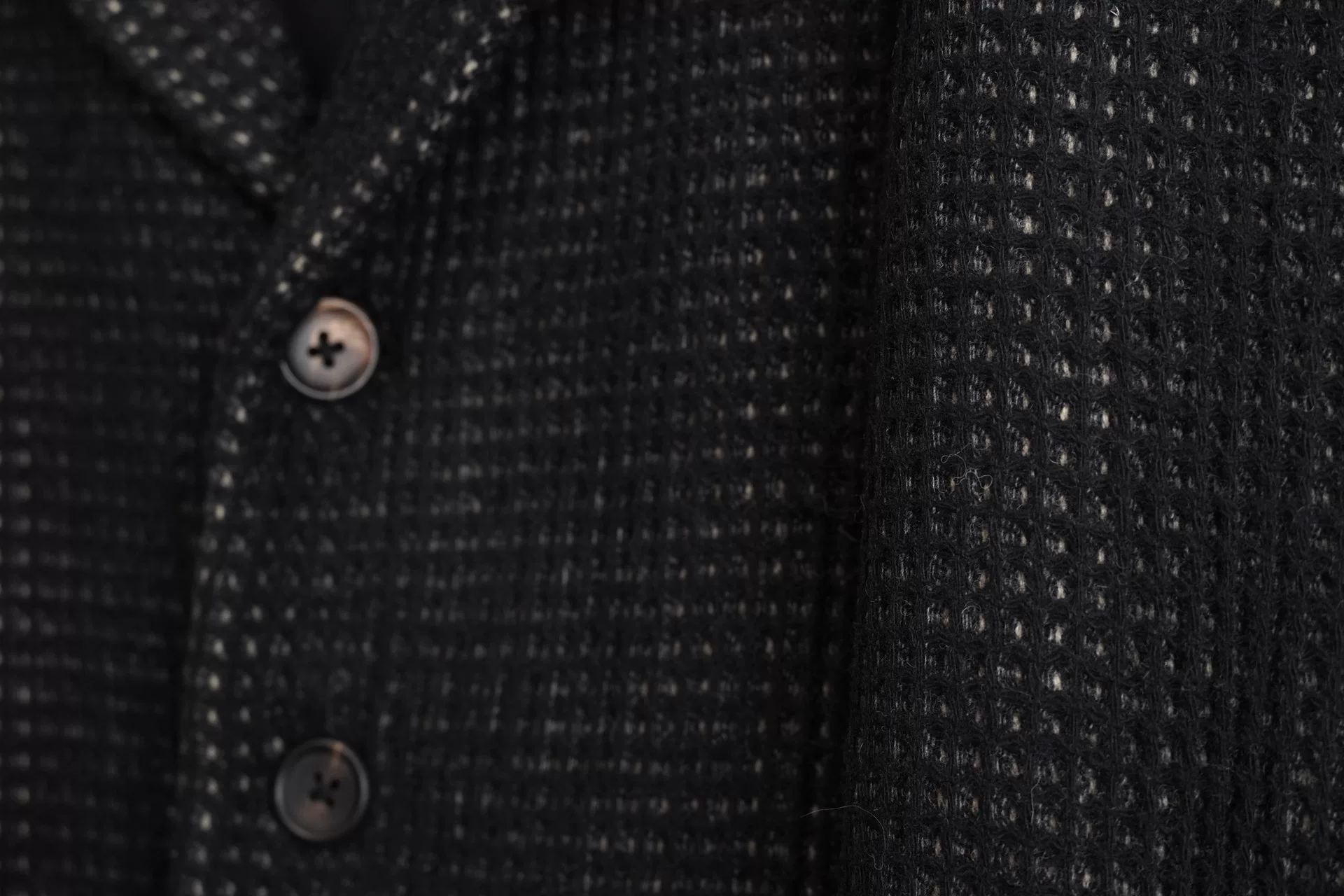 Yohji Yamamoto 97AW Waffle Grid Jacket — back
