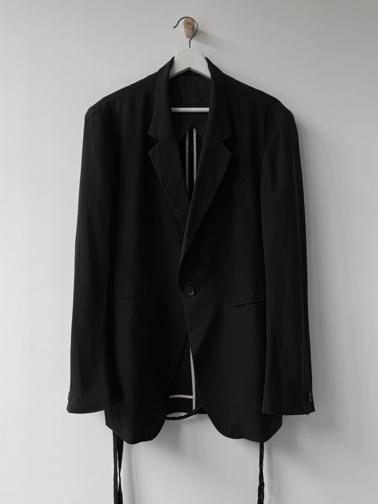 Yohji Yamamoto Y's 07SS Cupro Blazer