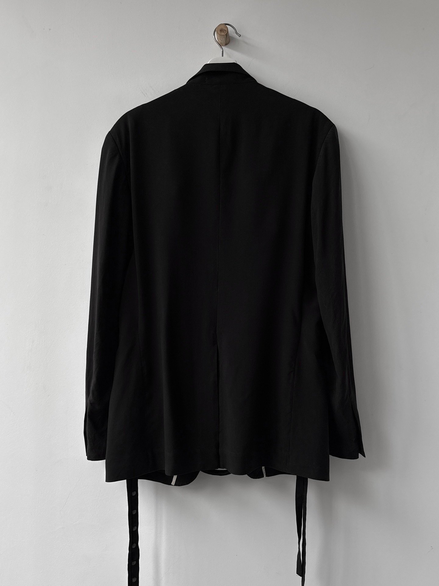 Yohji Yamamoto Y's 07SS Cupro Blazer — back