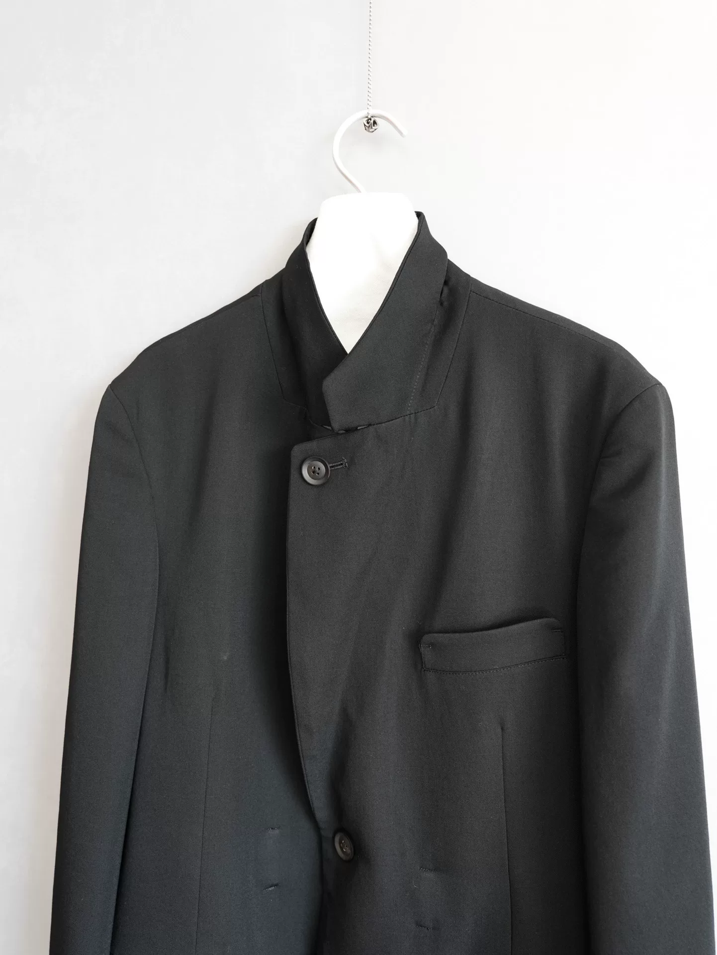 Yohji Yamamoto 19AW Mafia Belted Jacket — back