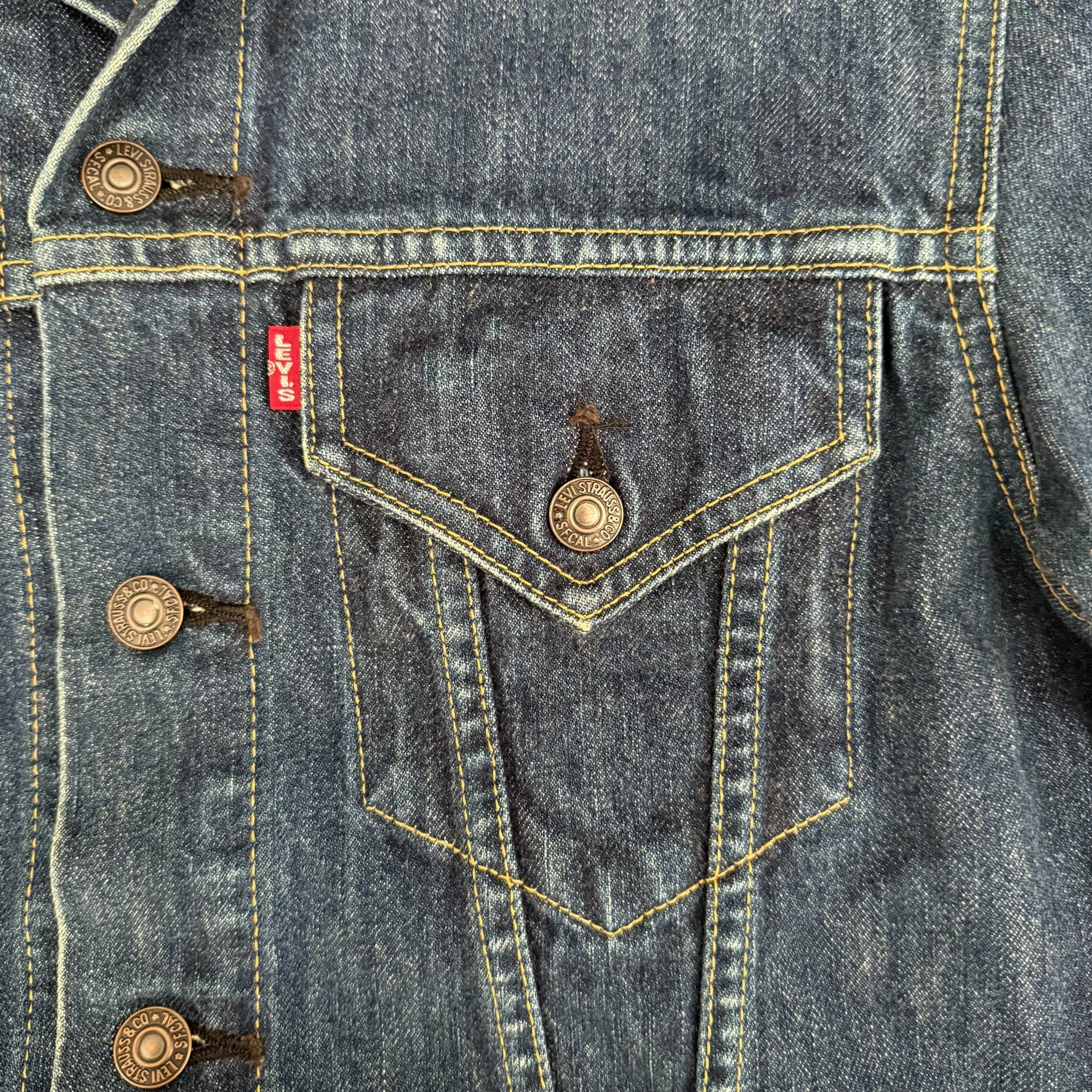 Levi's LVC 71557 J30 Denim Jacket — back
