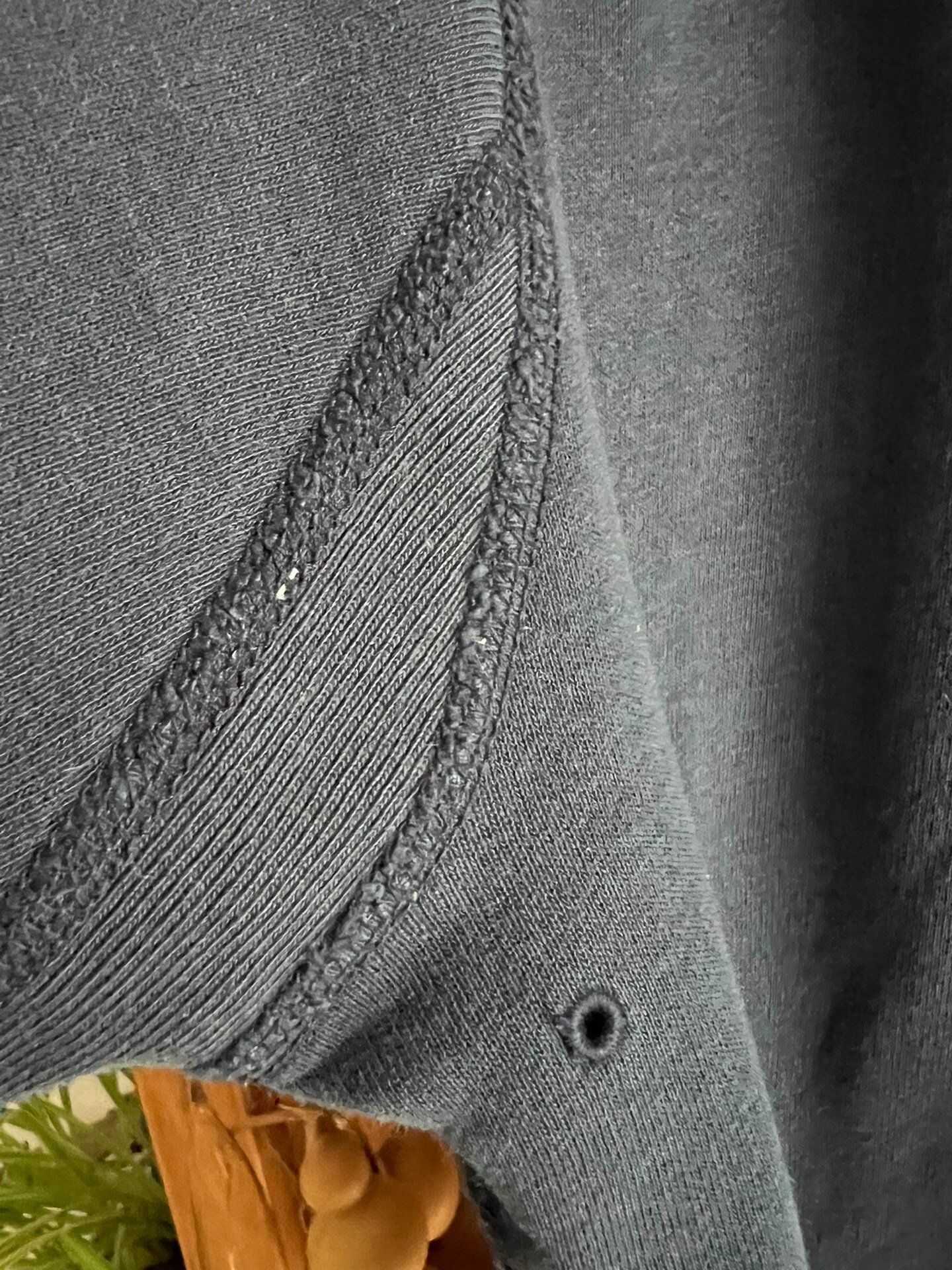 Pure Blue Japan Indigo Dyed Sweatshirt — label
