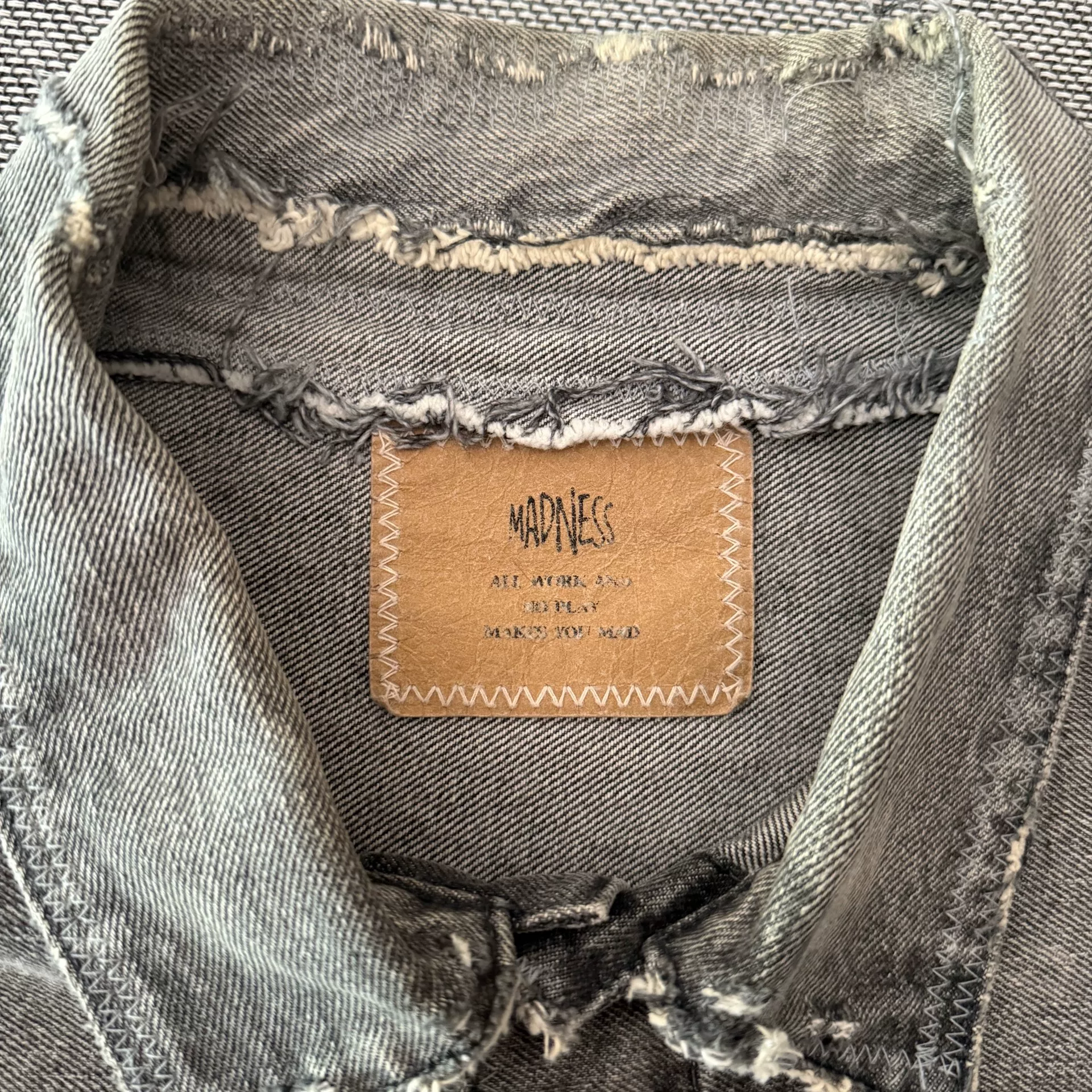 Madness 23AW Japan Denim Jacket — back