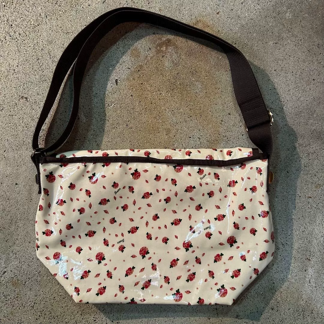 PORTER.bonica Dot Floral Messenger Bag — detail