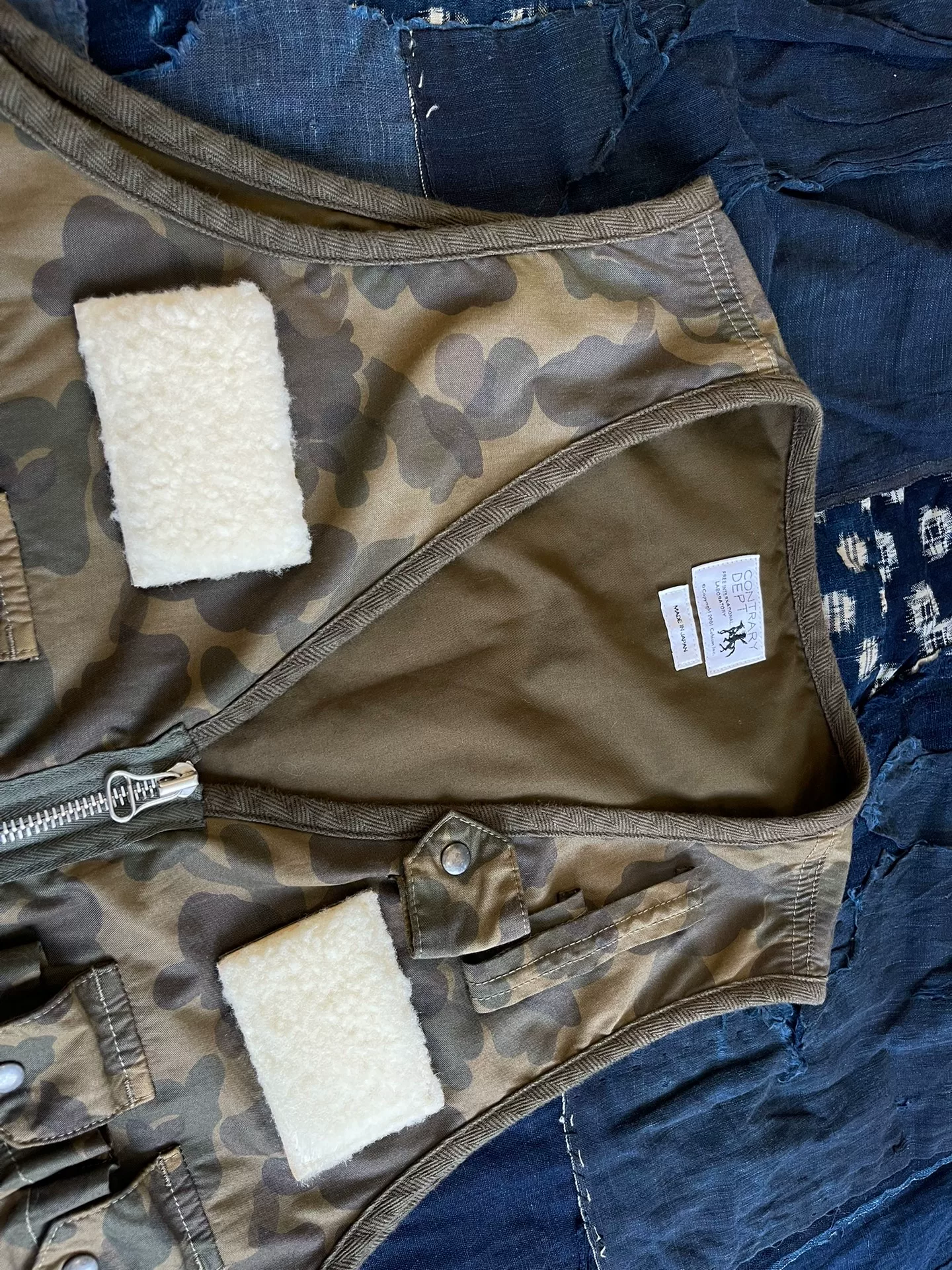 VISVIM 20AW Pilar Fisherman Vest — back