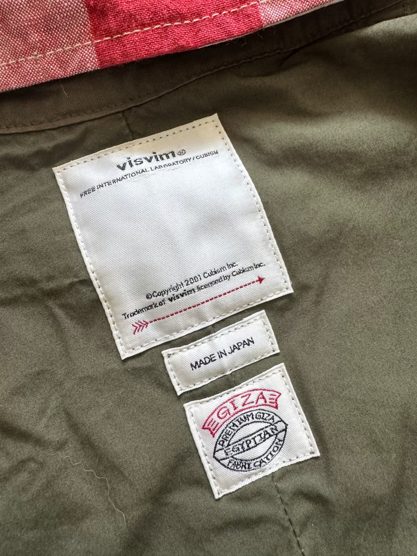 VISVIM 19SS SIX FIVE FISHTAIL PARKA — detail