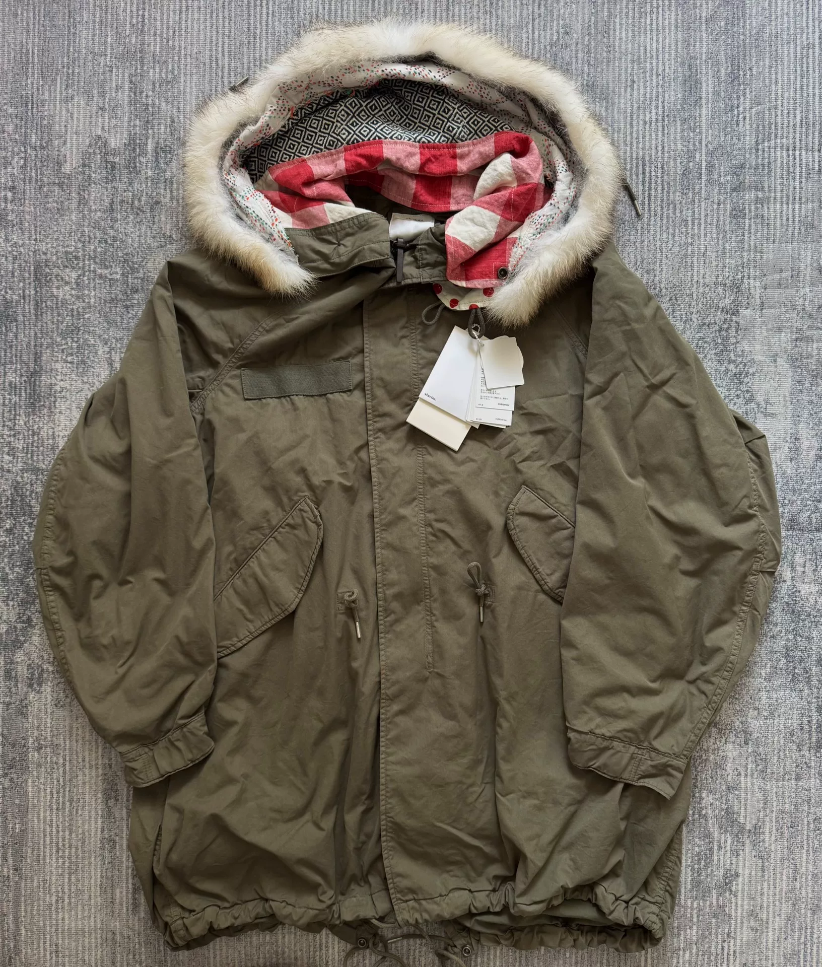 VISVIM 19SS SIX FIVE FISHTAIL PARKA
