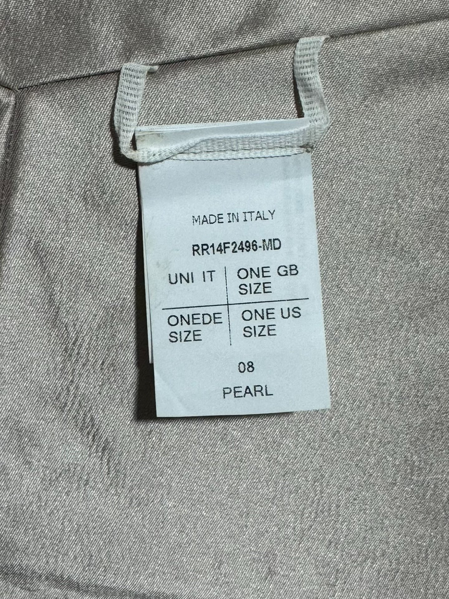 Rick Owens Beige Rectangular Accessory — detail