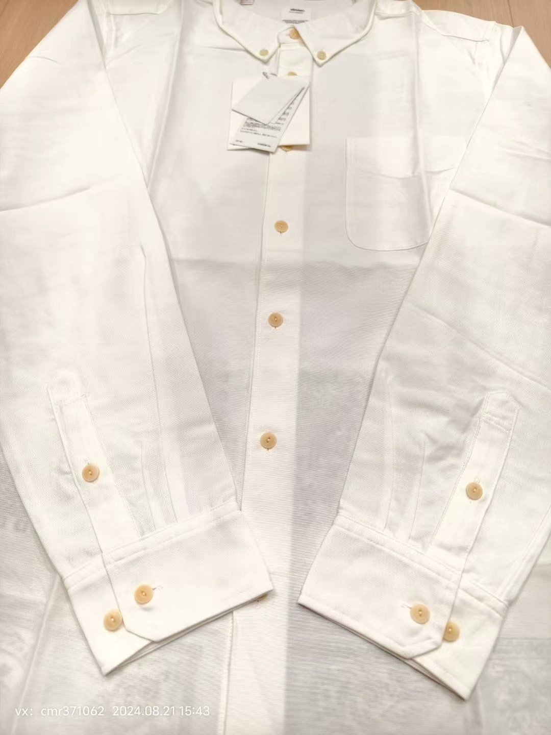 VISVIM 19SS SPOT LUNGTA SHIRT — front