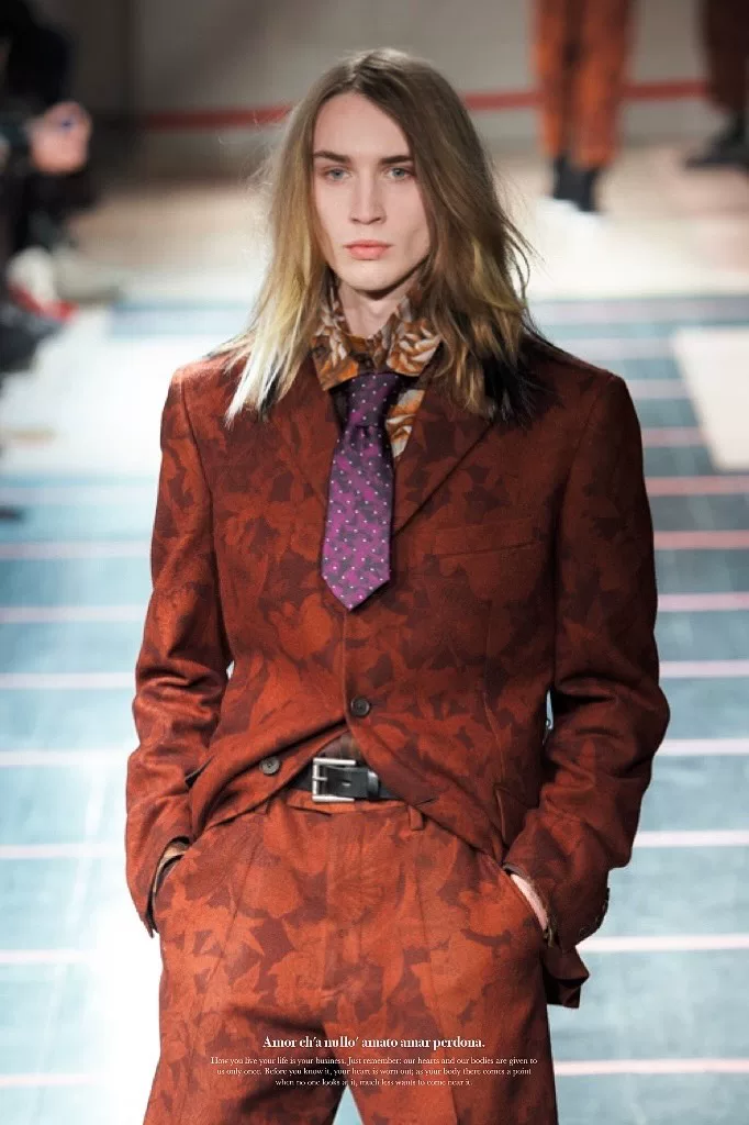 Yohji Yamamoto 14AW Peony Double Collar Shirt — back