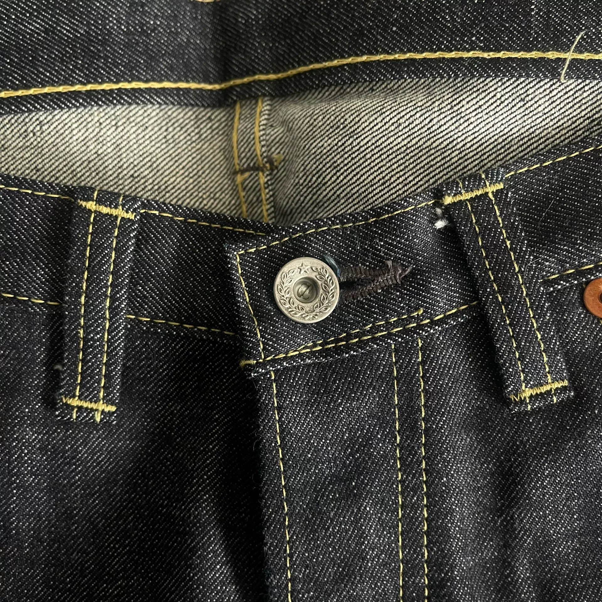 The Real McCoy S003 Jeans — label