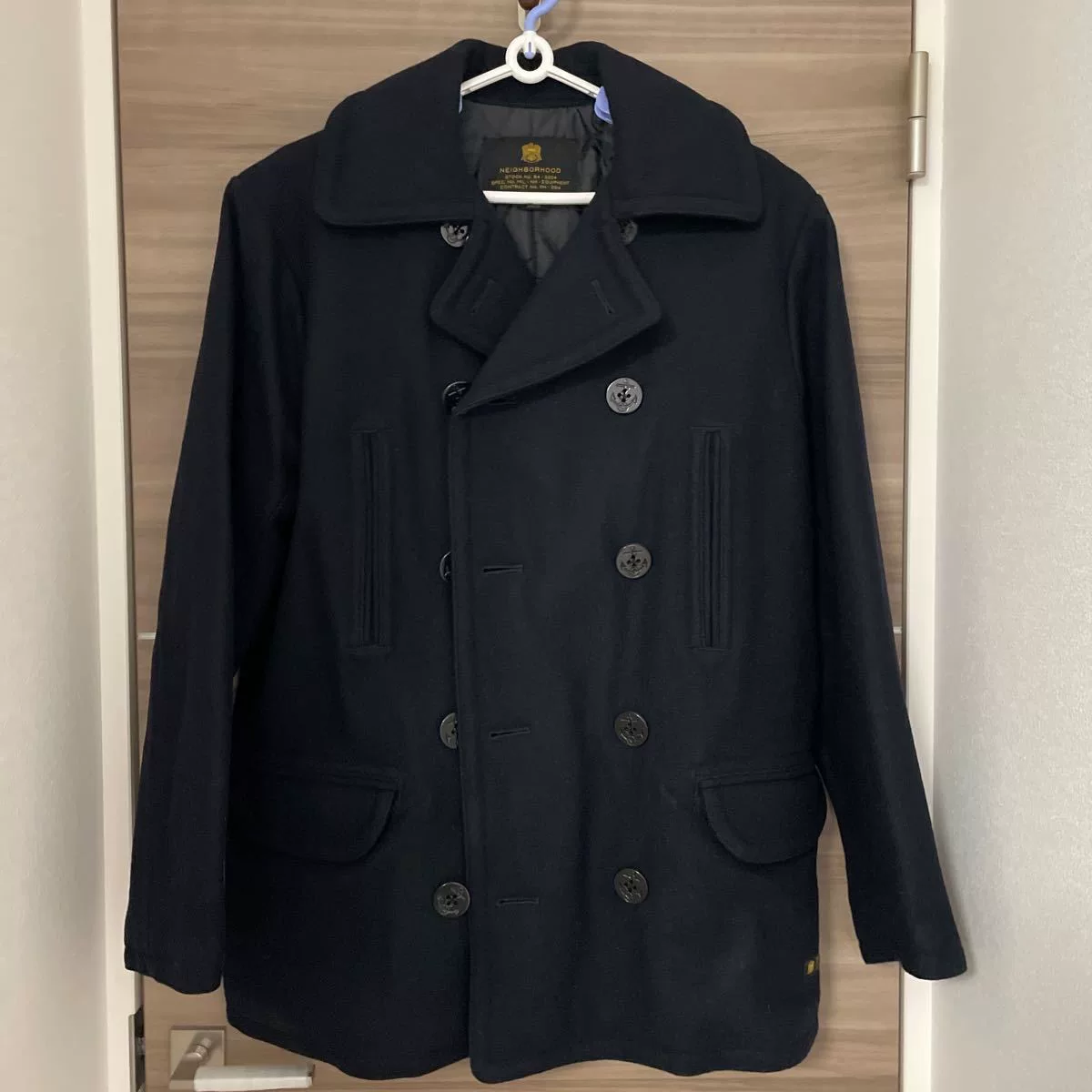Neighborhood Wool Double-Breasted Coat