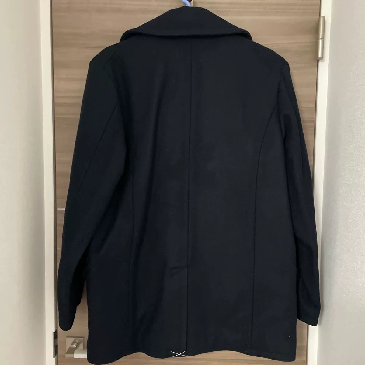 Neighborhood Wool Double-Breasted Coat — front