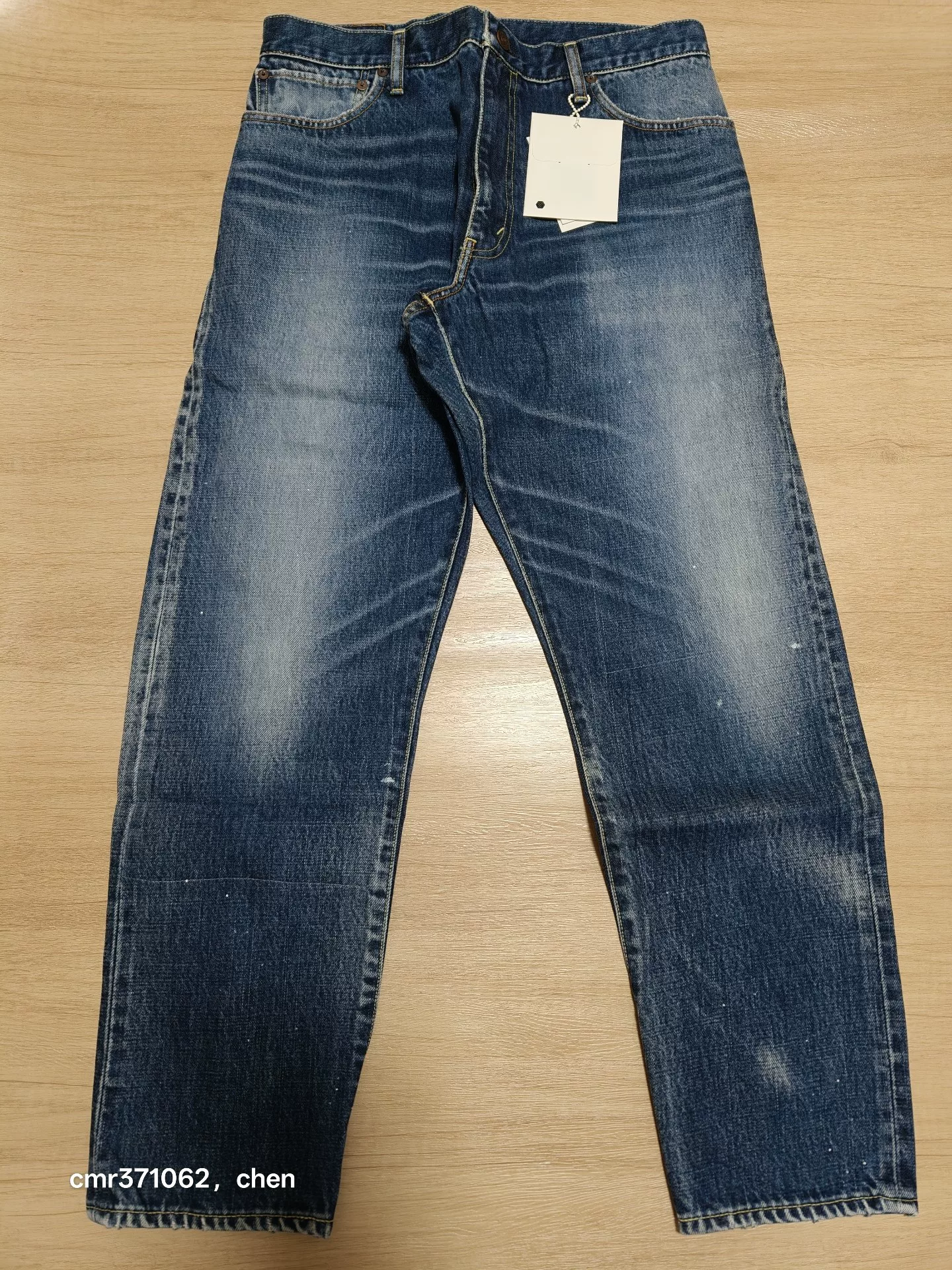 visvim 22AW Journeyman Tacked DMGD Jeans