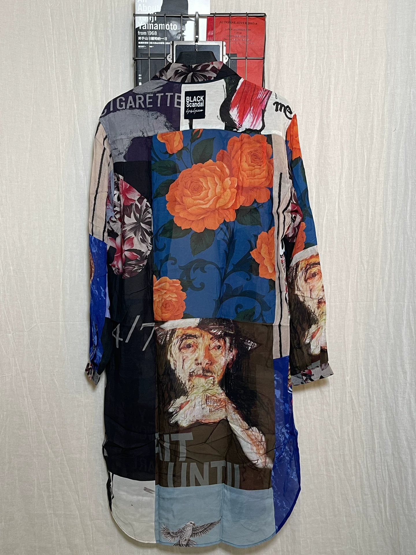 Yohji Yamamoto Black Scandal Limited Shirt — back