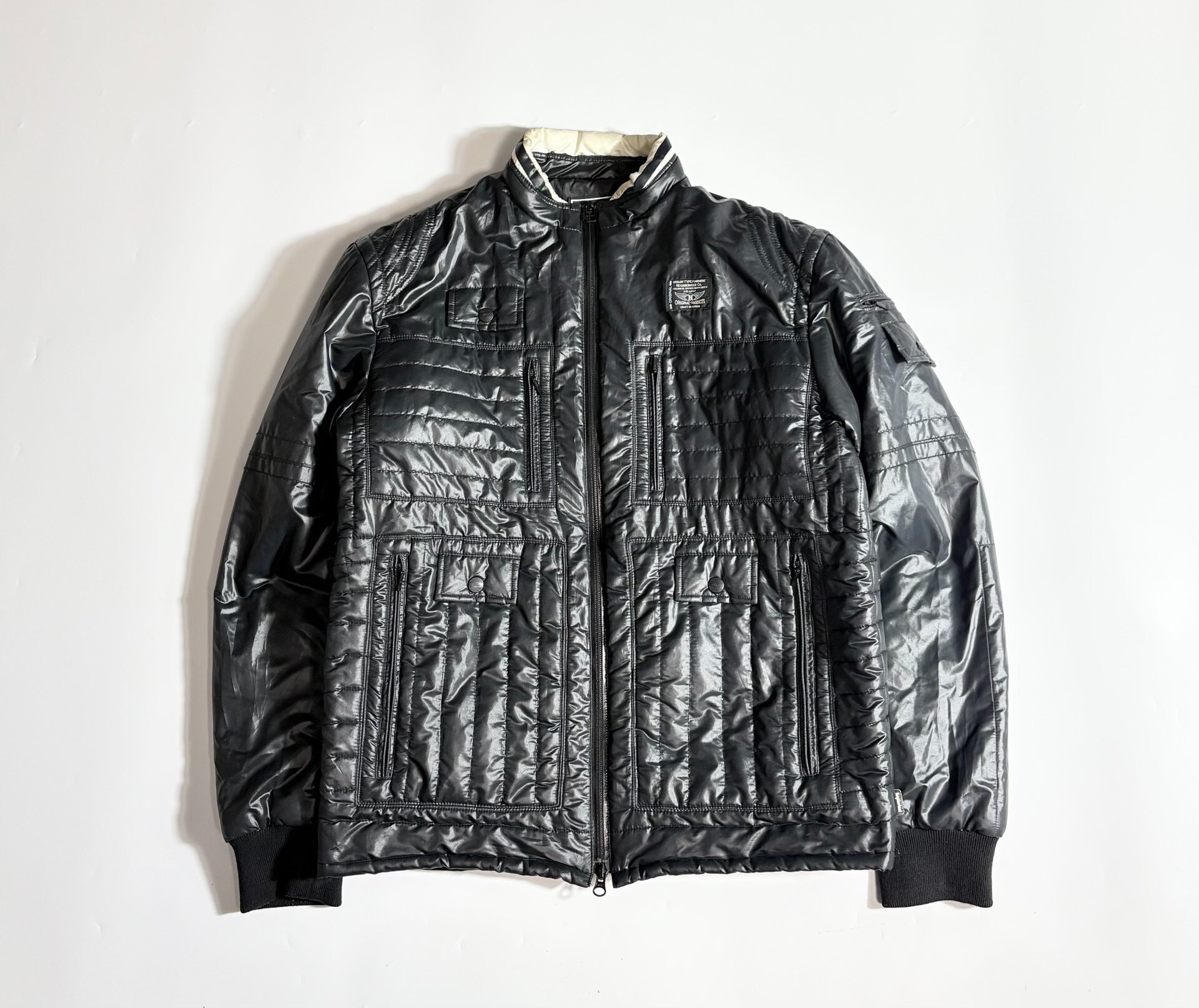 Neighborhood NBHD Quilted Motorcycle Jacket