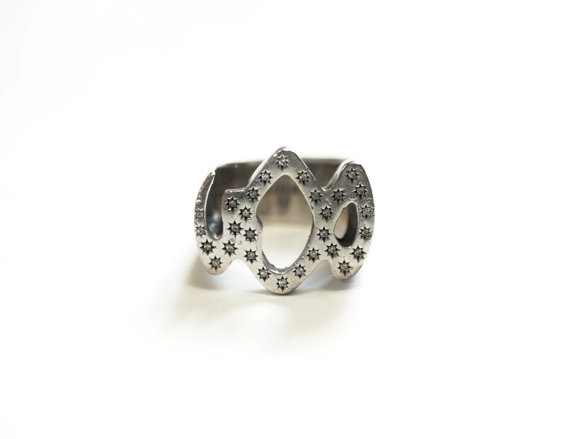 Yohji Yamamoto Gothic Diamond Ring