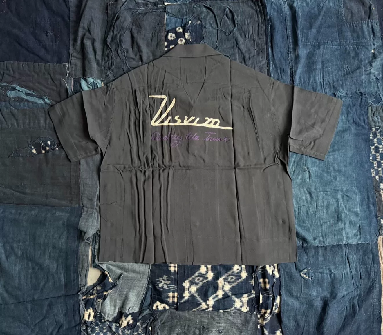 VISVIM 25AW COPA Silk Embroidered Shirt
