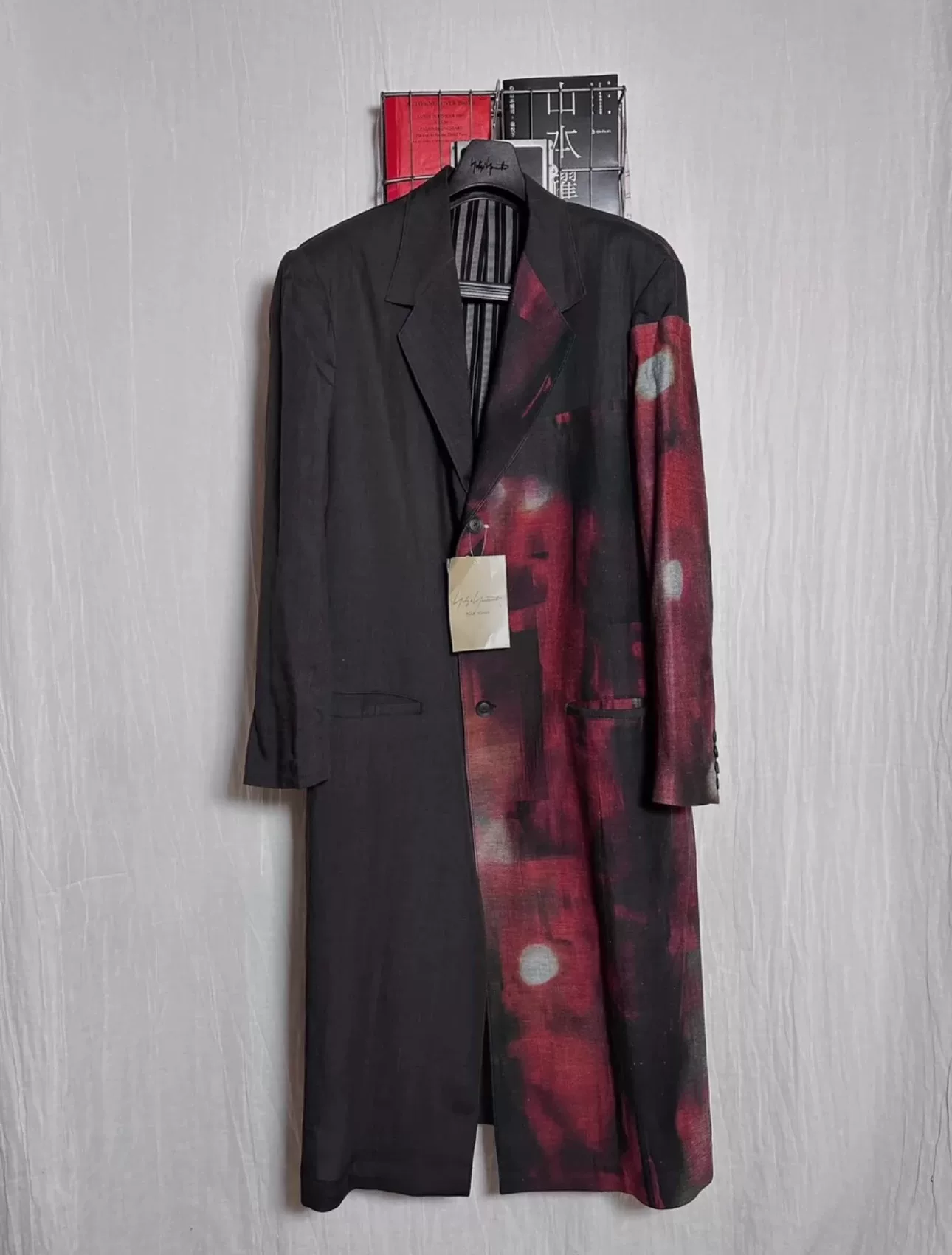 Yohji Yamamoto 23SS Abstract Coat — back