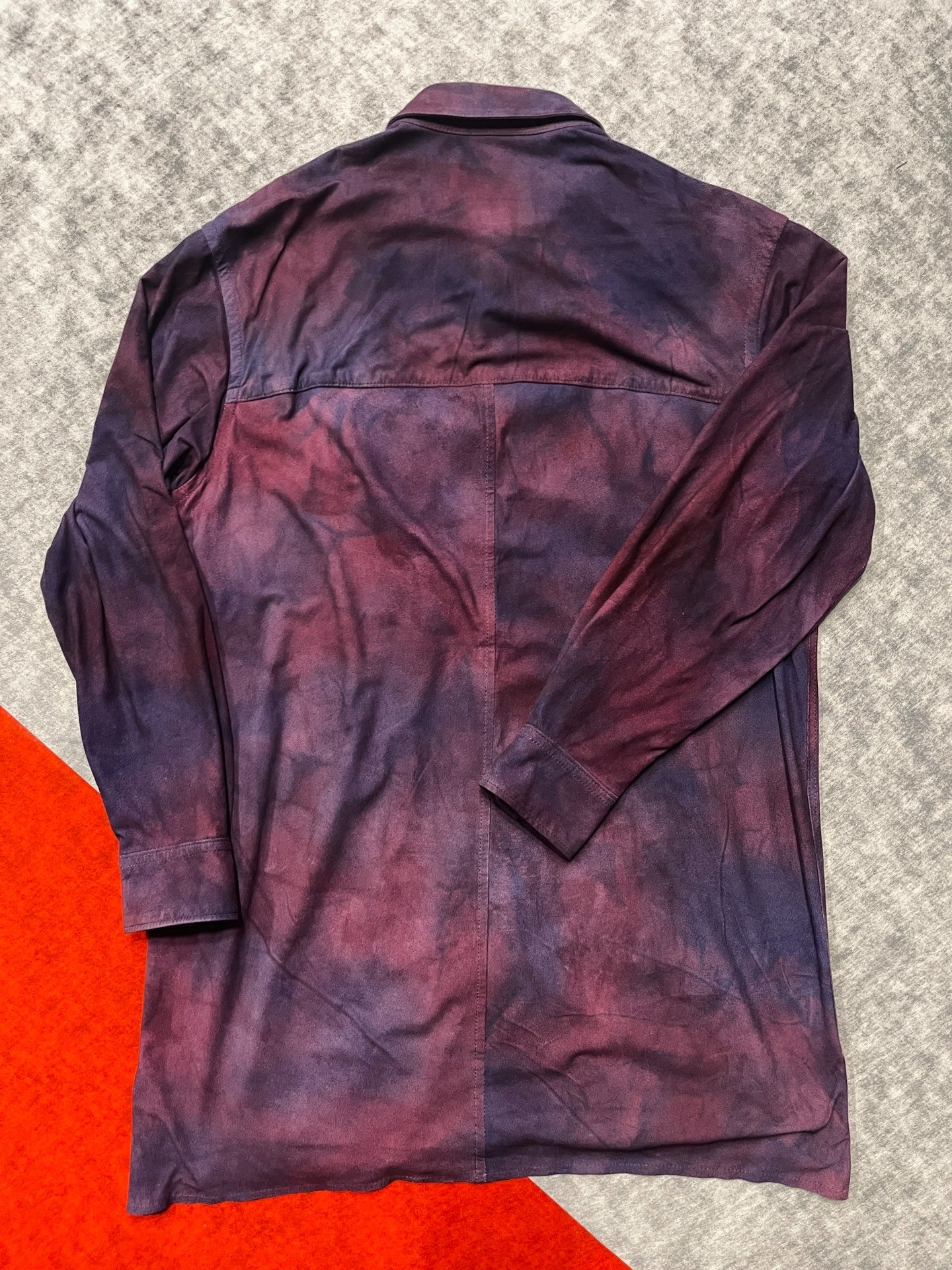 Yohji Yamamoto X Backlash 22SS Leather Shirt — front