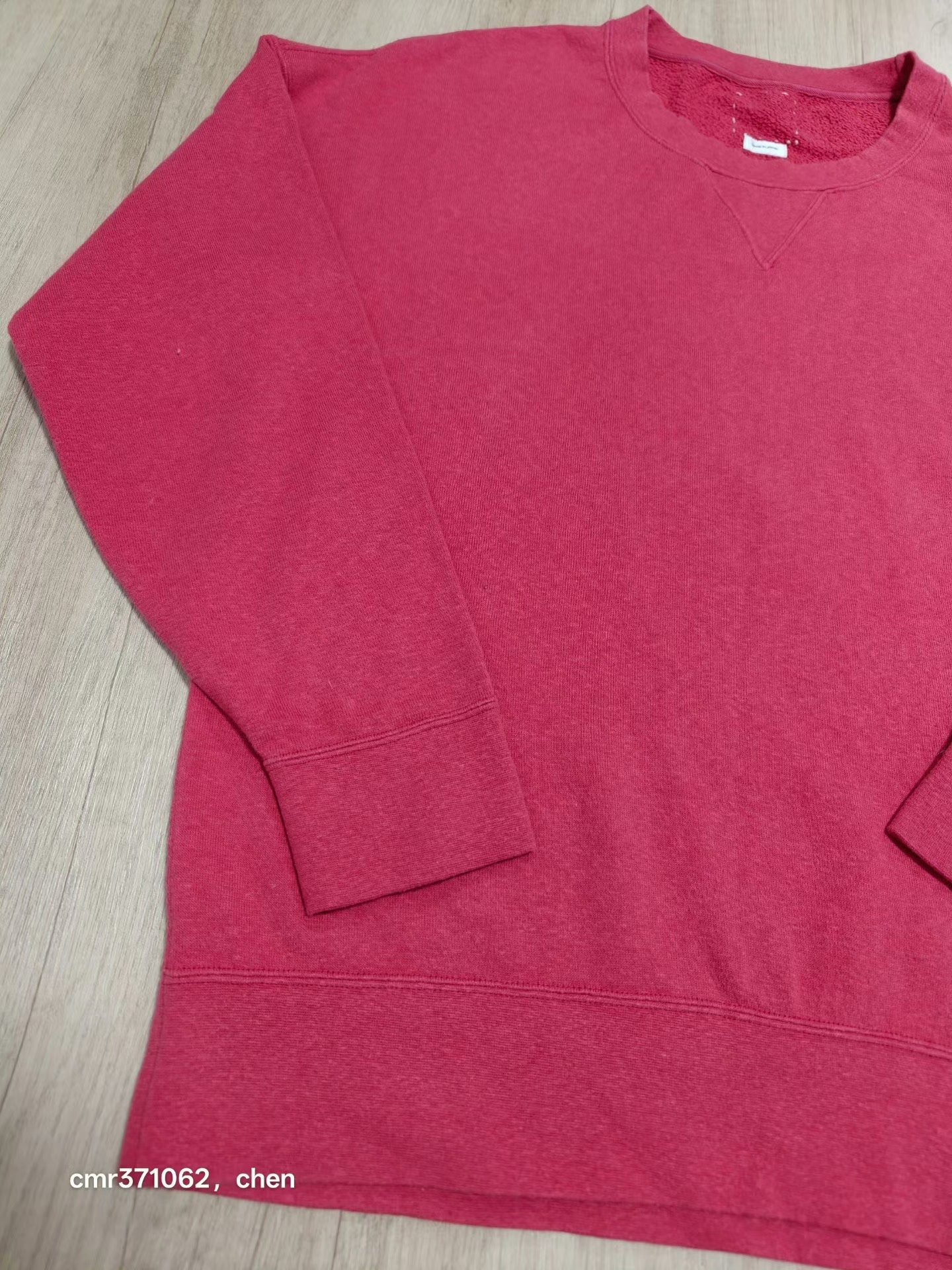 VISVIM 20AW JUMBO SWEAT L/S STAMP — front