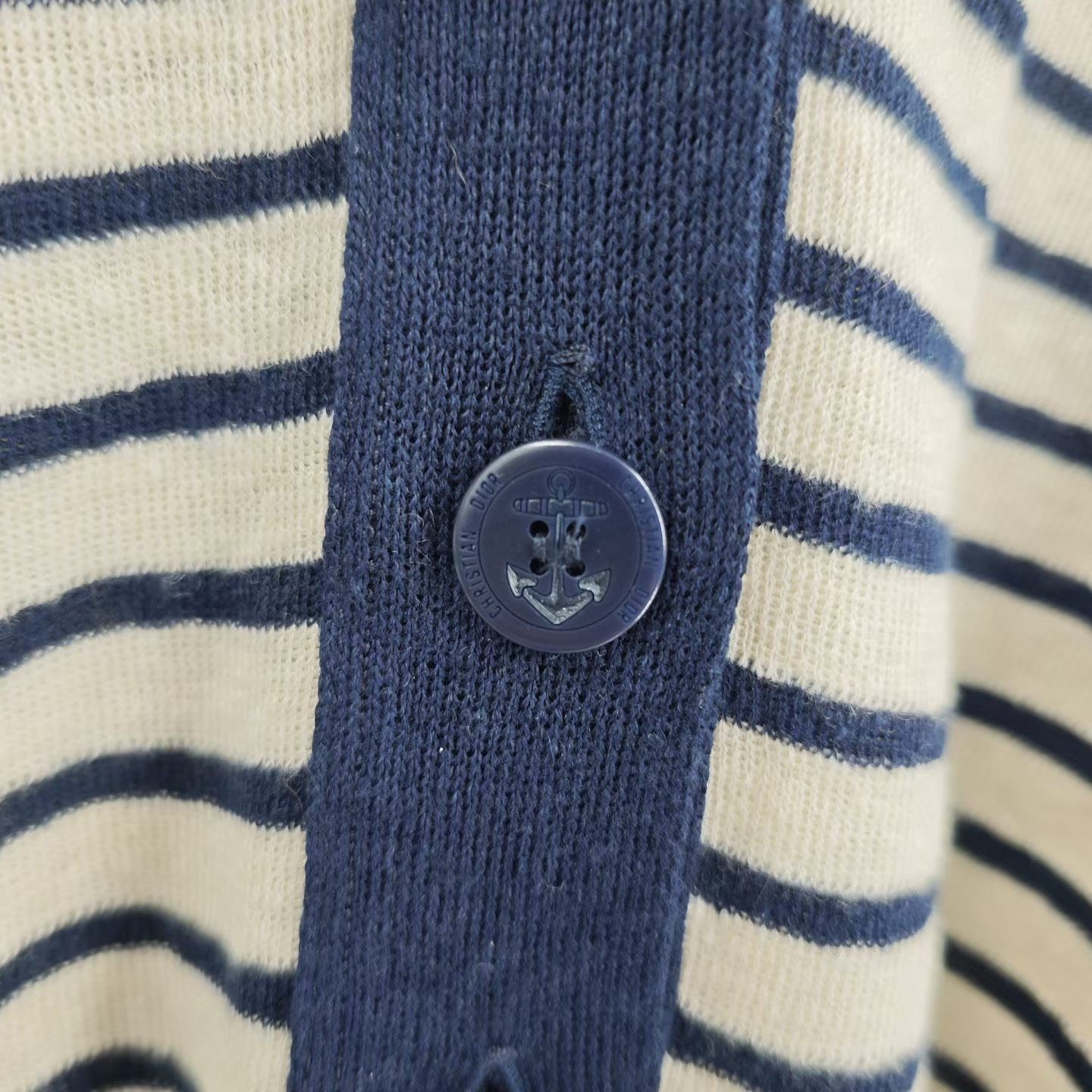 Dior Logo Star Back Cardigan — back