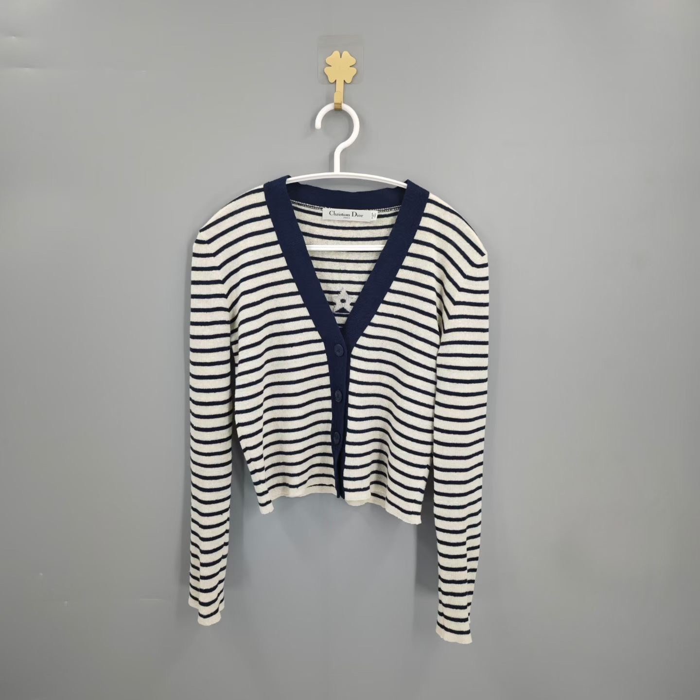 Dior Logo Star Back Cardigan