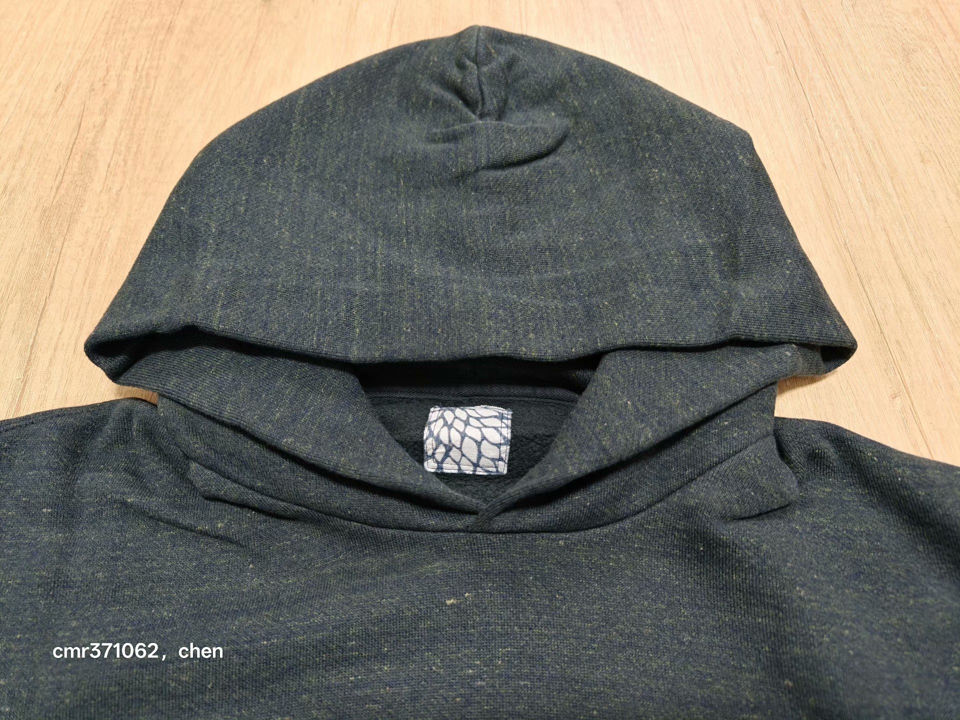 VISVIM 25 ICT JUMBO SB HOODIE — back