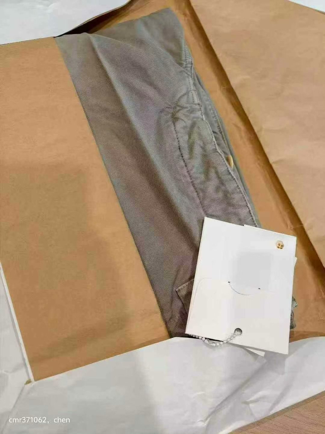 VISVIM 25SS Wide Chino Pants Crash — label