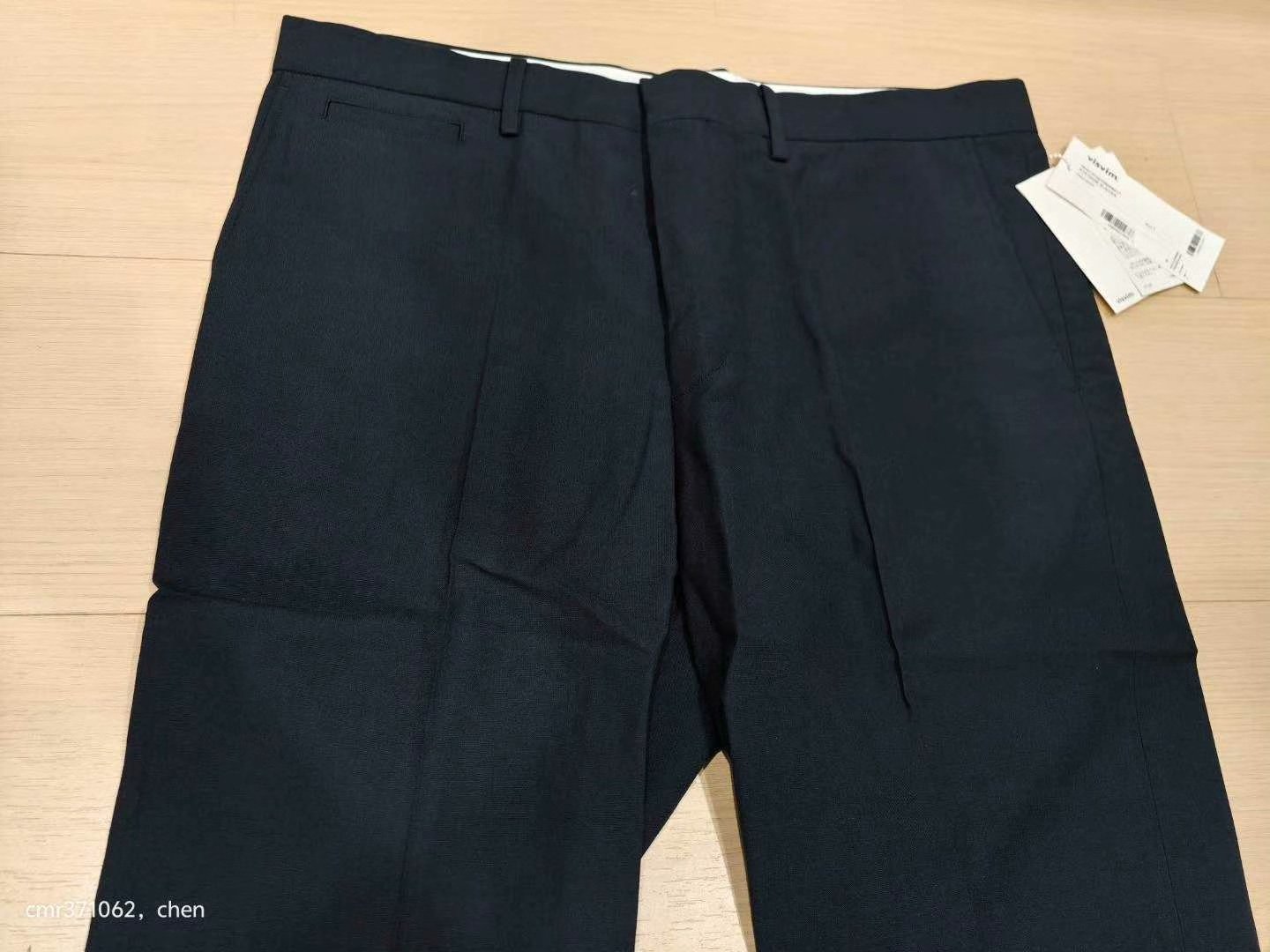 VISVIM 22SS STETSON SLACKS — front