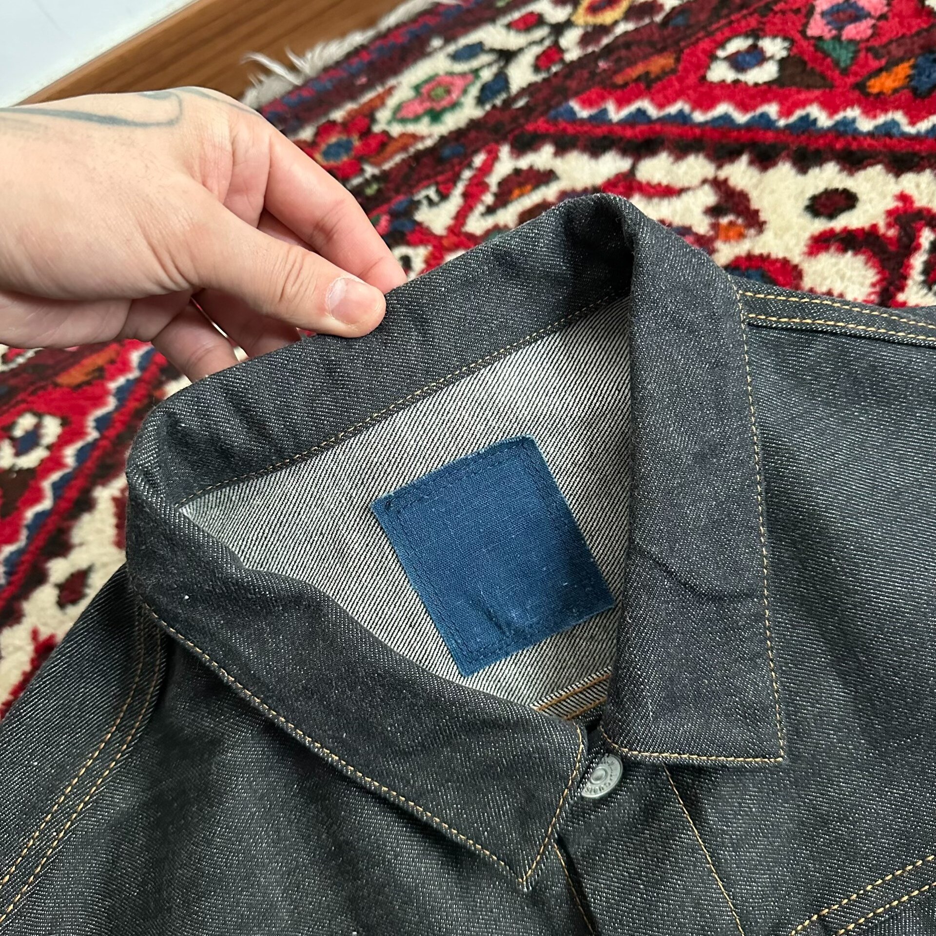 visvim 22AW ICT 101xx Denim Jacket — back