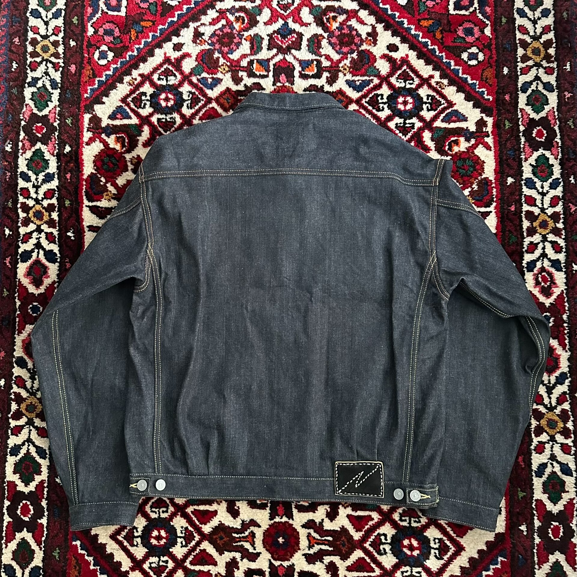 visvim 22AW ICT 101xx Denim Jacket — detail
